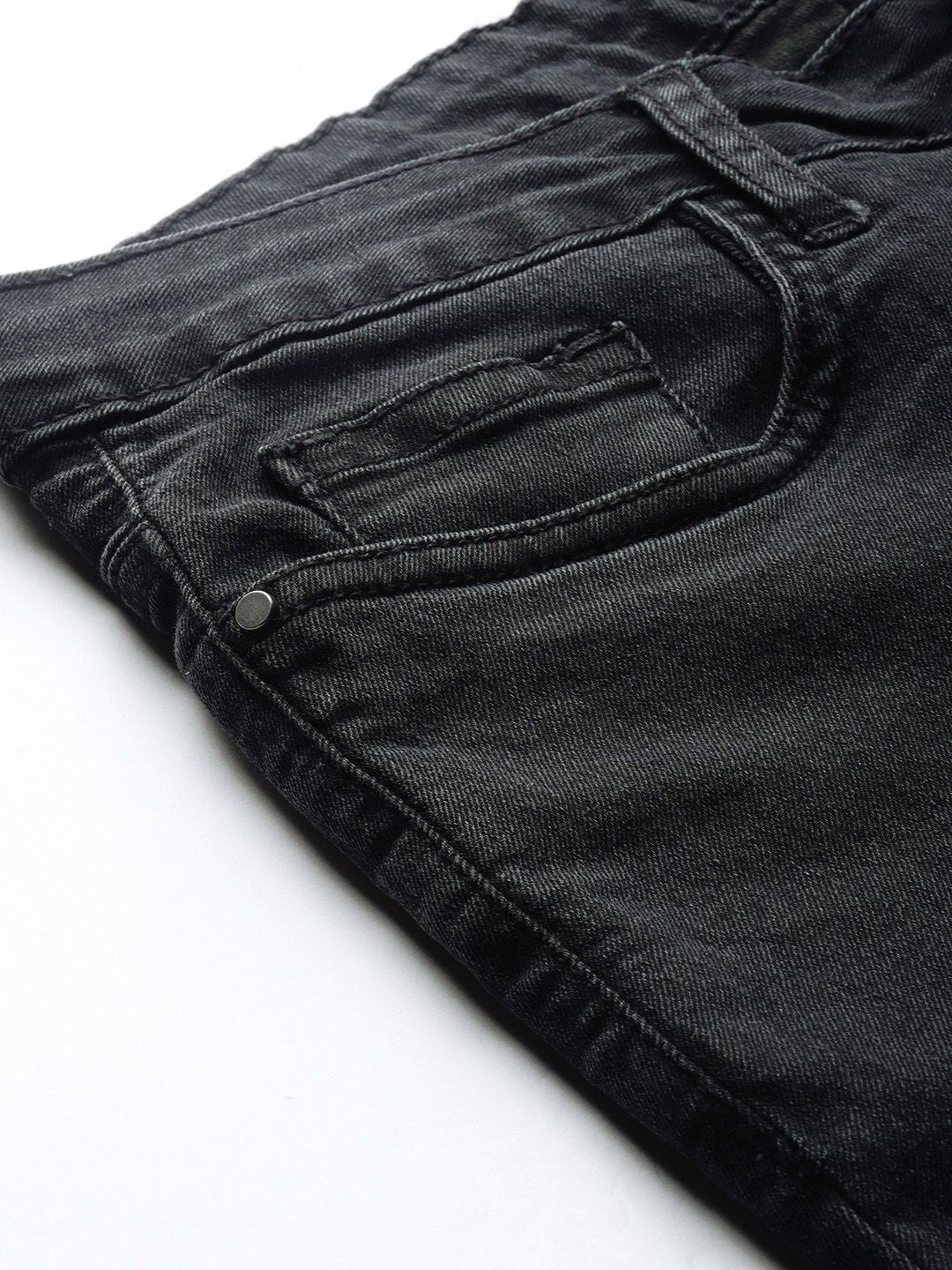 DressBerry Women Black Skinny Fit Mid-Rise Clean Look Stretchable Jeans - Image 6