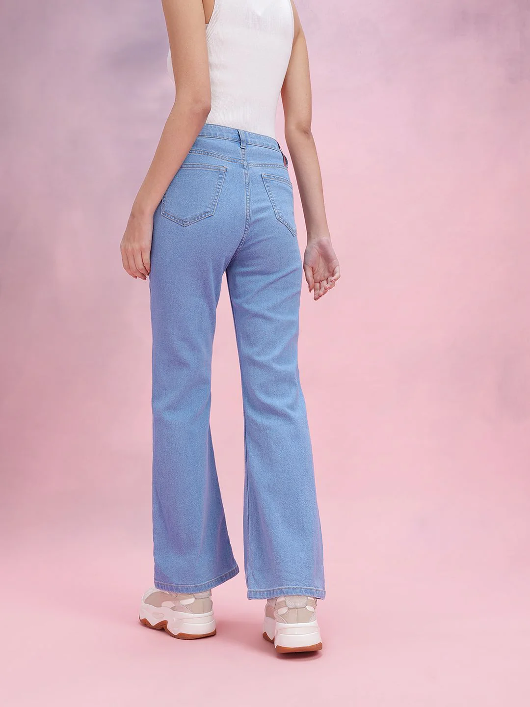 DressBerry Women Bootcut High-Rise Stretchable Jeans - Image 5