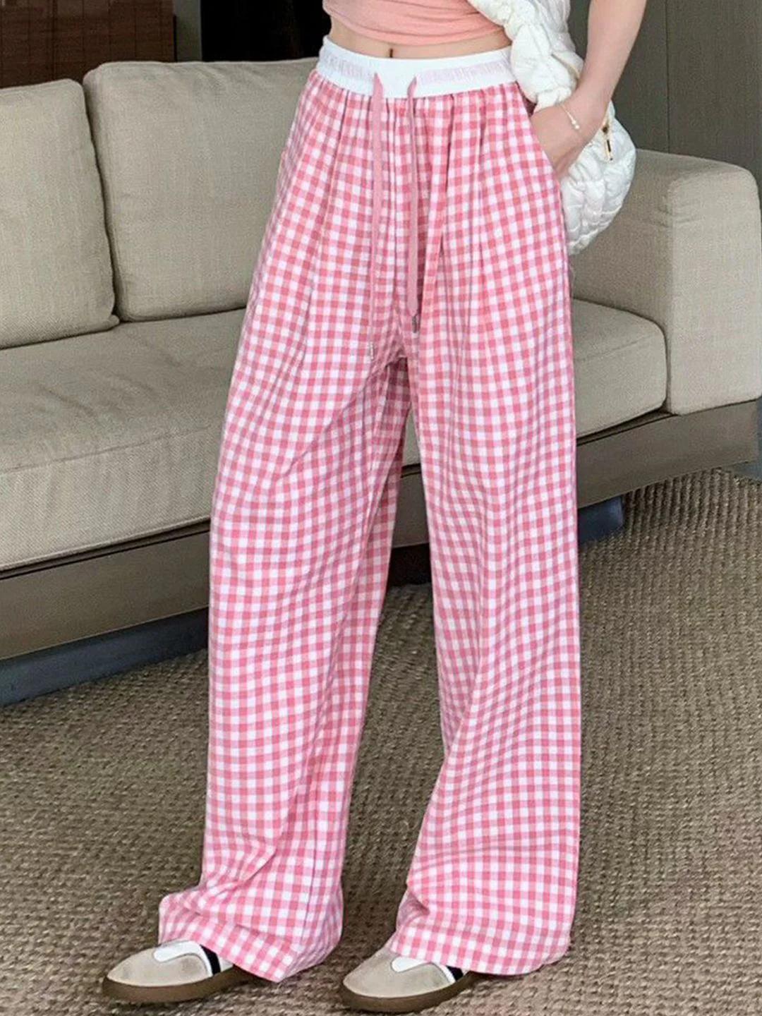 DressBerry Women Checked Trousers - Image 2