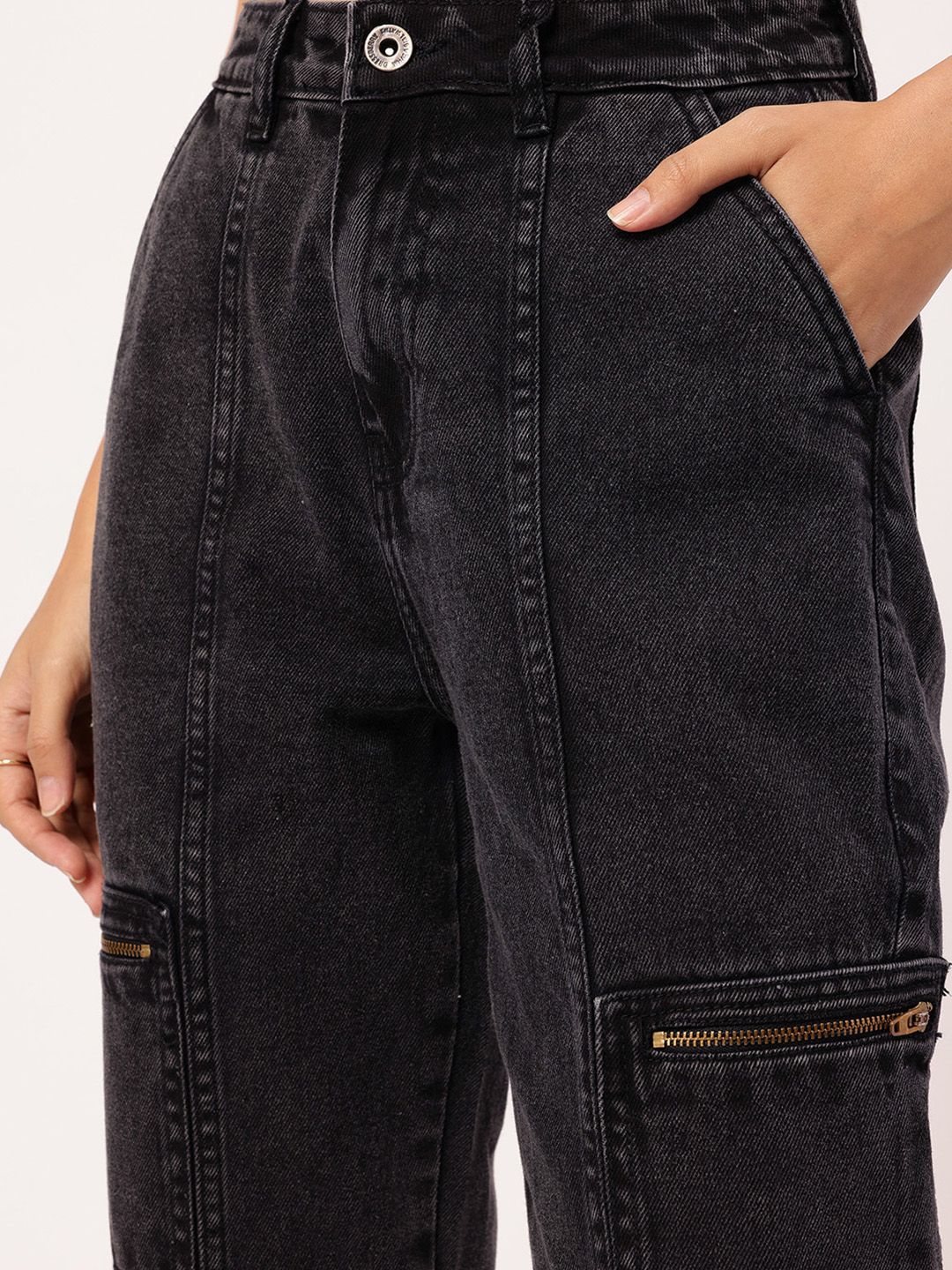 DressBerry Women Denim-Decked Diva Straight Fit Jeans - Image 7