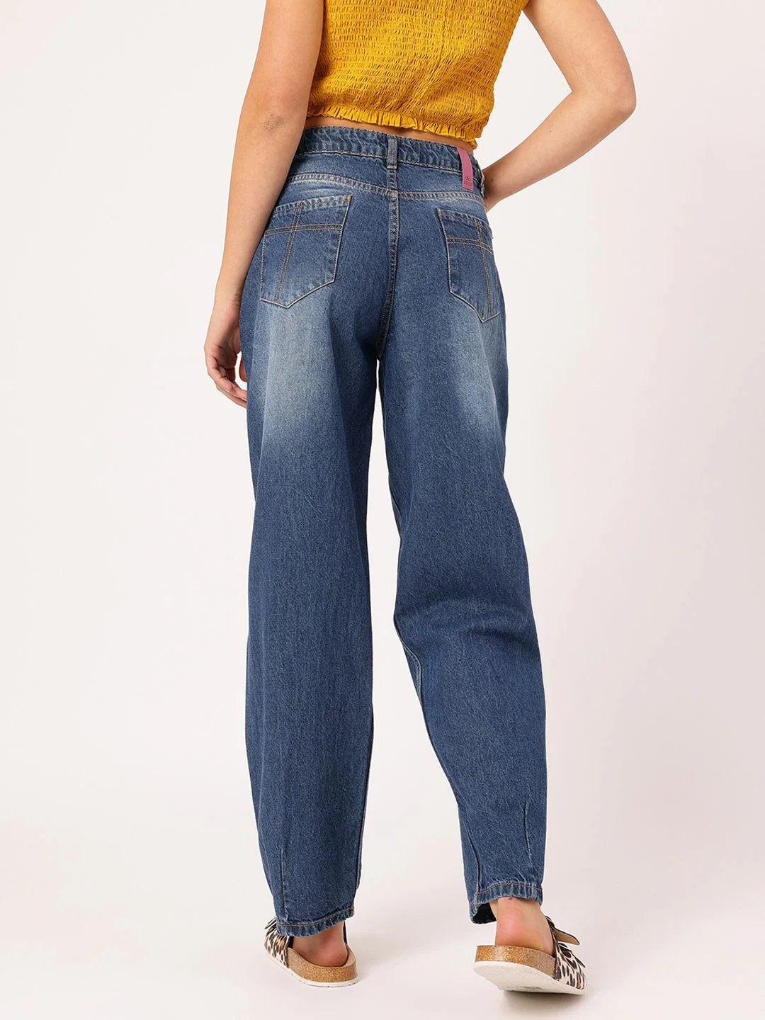 DressBerry Women Distressed Dreams Skater Fit Jeans - Image 4