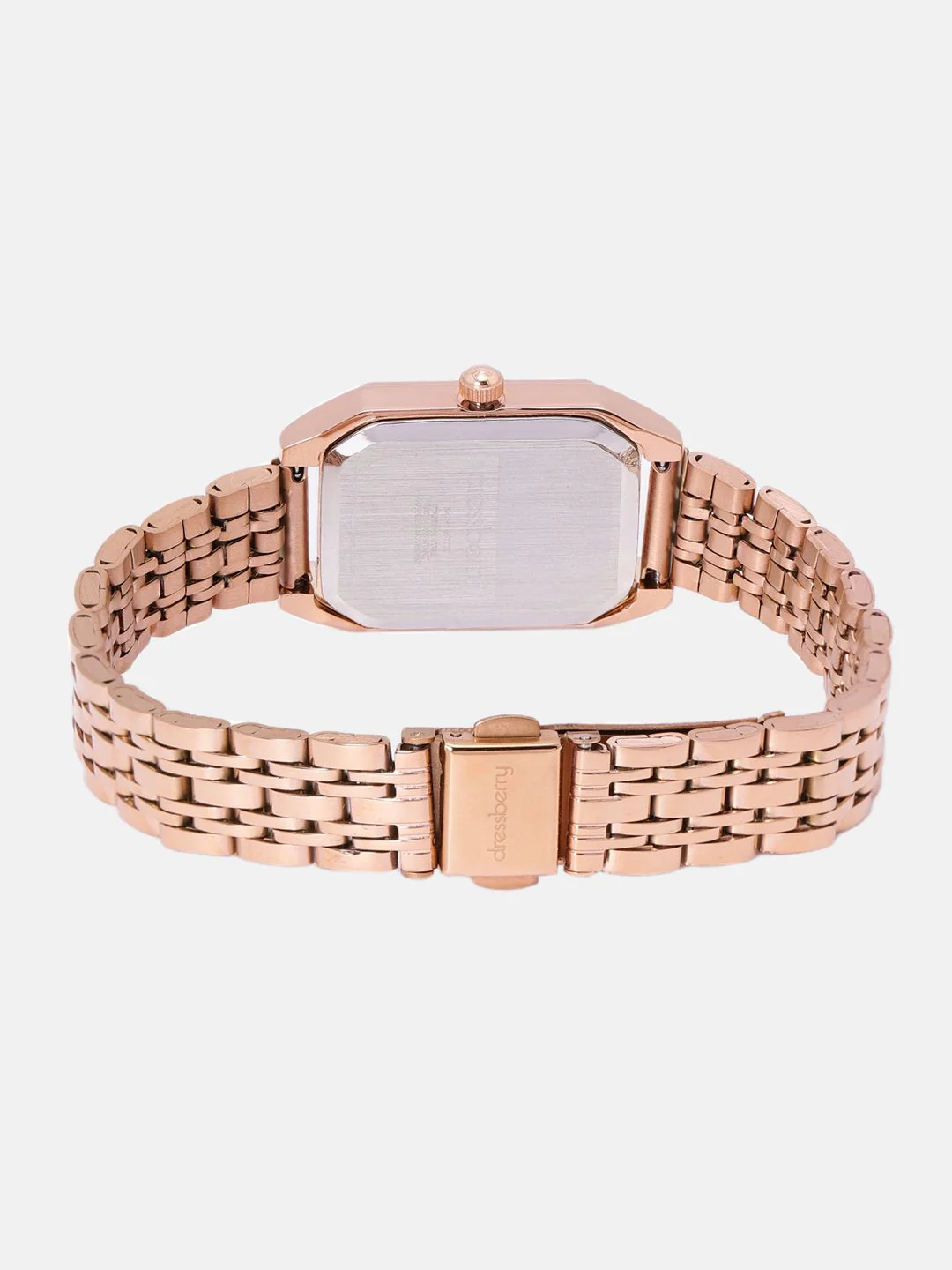 DressBerry Women Embellished Dial & Bracelet Style Straps Analogue Watch UT-A8639-RG-DB - Image 5