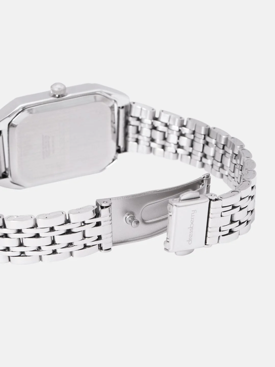 DressBerry Women Embellished Dial & Bracelet Style Straps Analogue Watch UT-A8639-WHT-DB - Image 7