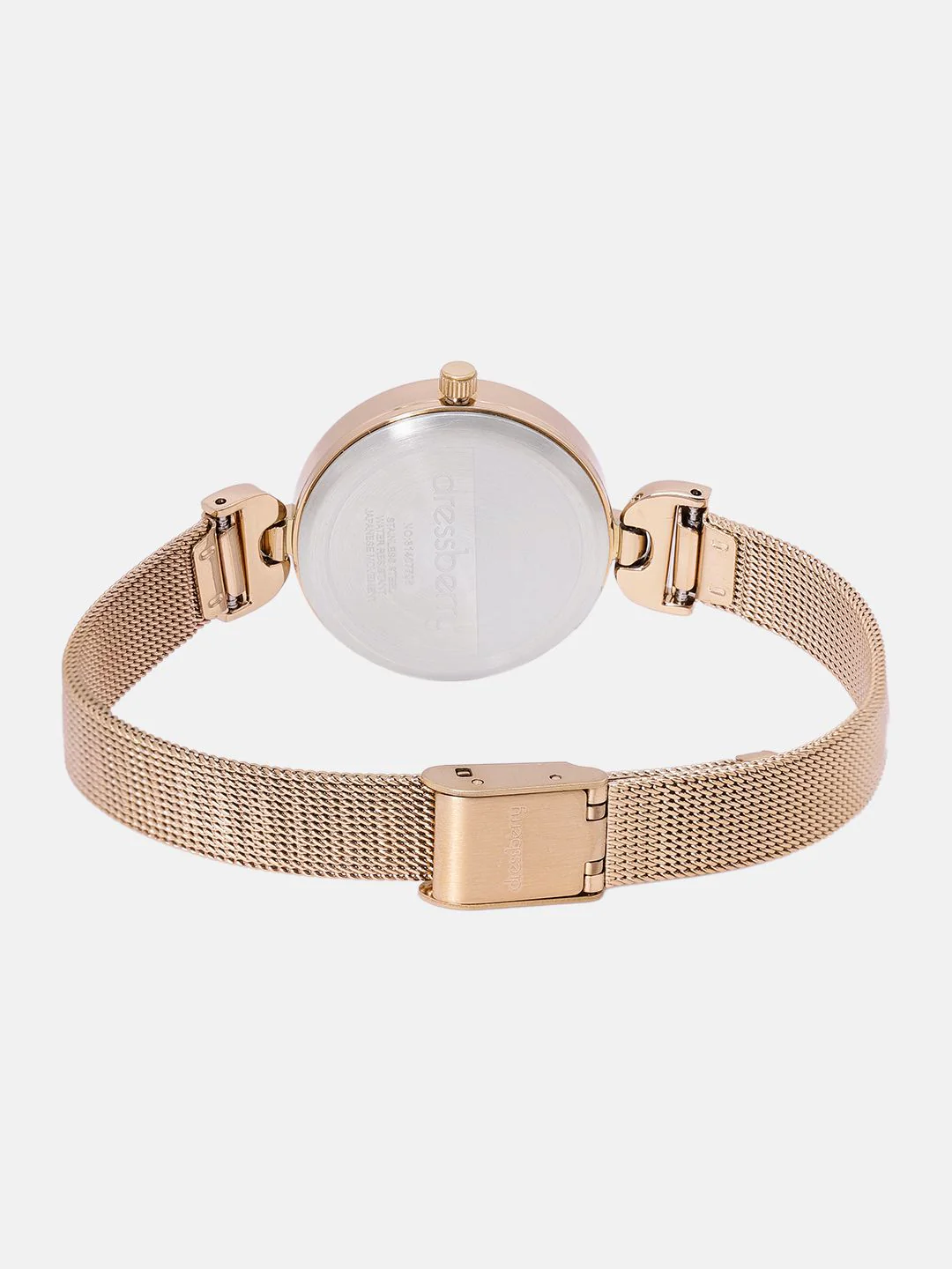 DressBerry Women Embellished Dial & Bracelet Style Straps Analogue Watch UT-A8648-SLR-DB - Image 5