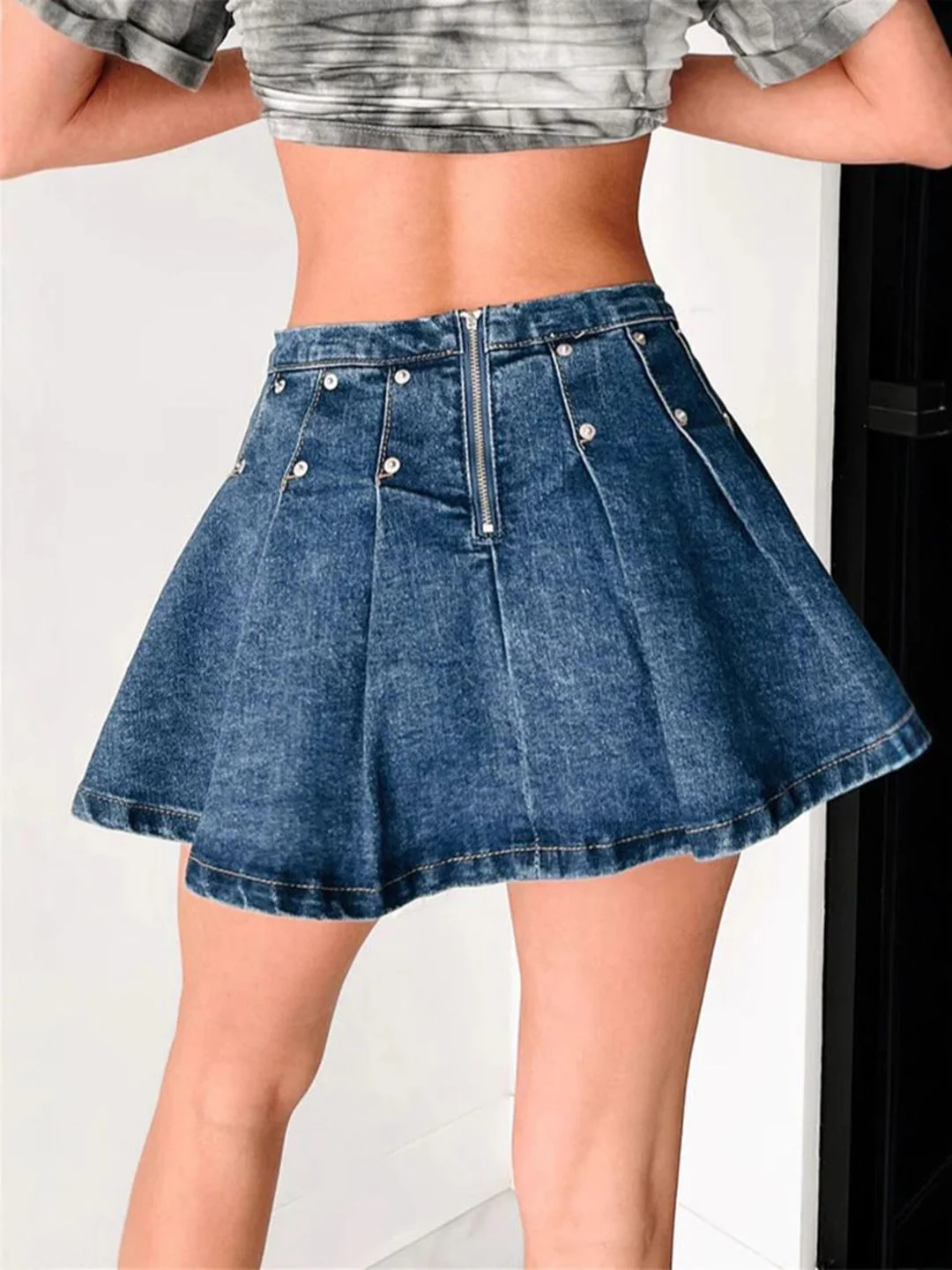 DressBerry Women Flared Mini Skirt - Image 5