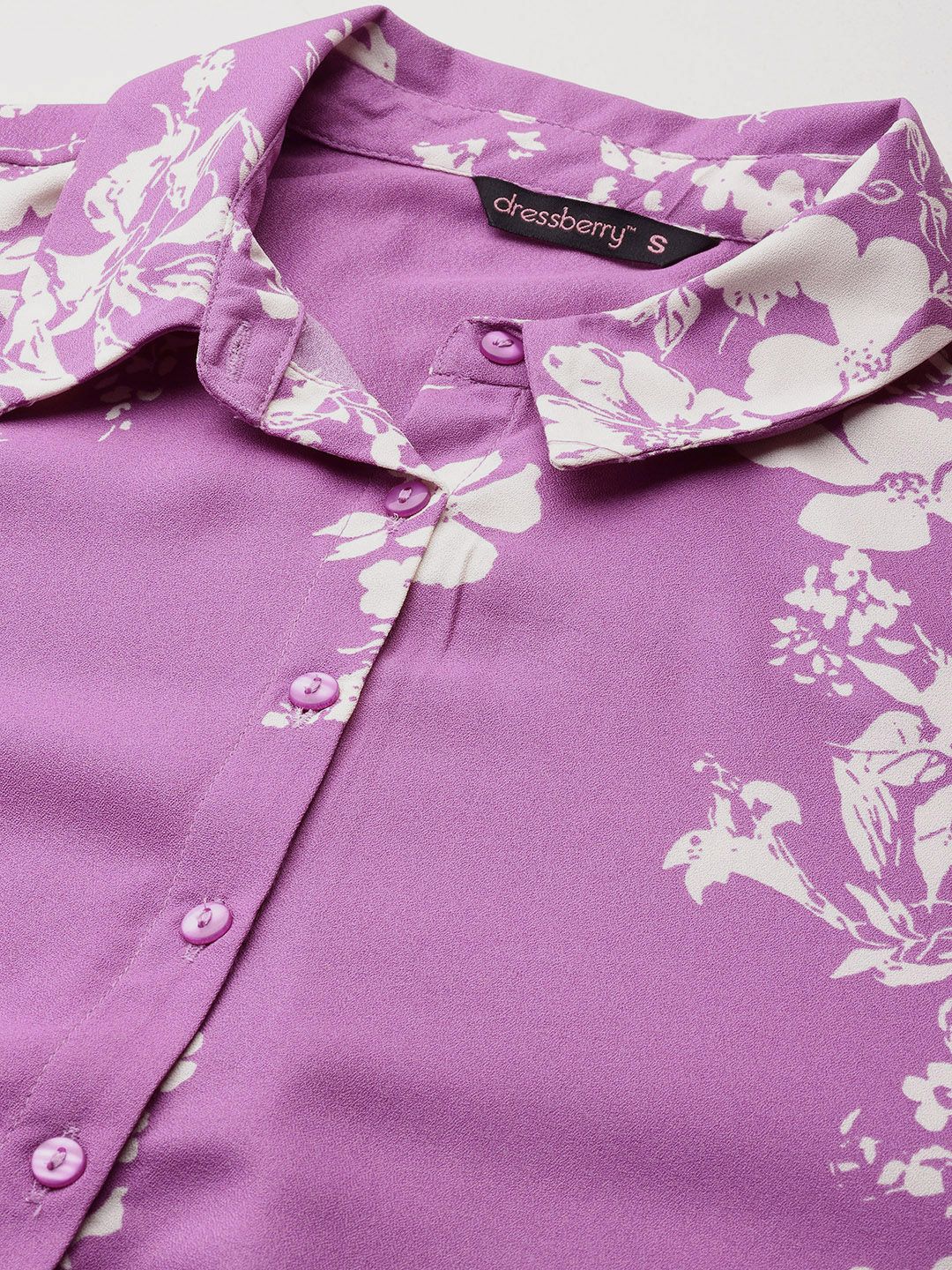 DressBerry Women Floral Printed Casual Shirt - Image 2