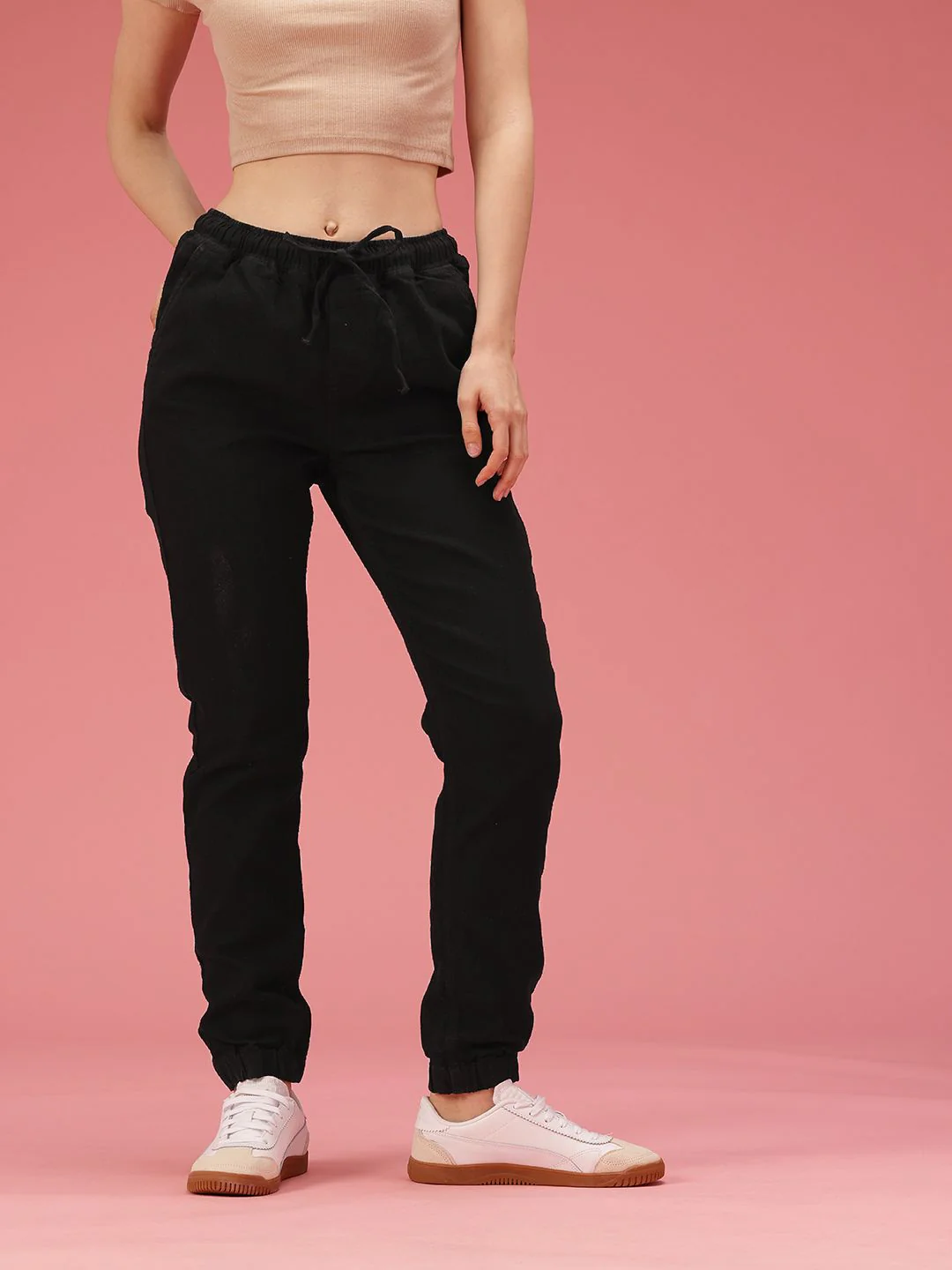 DressBerry Women High-Rise Stretchable Jogger - Image 2