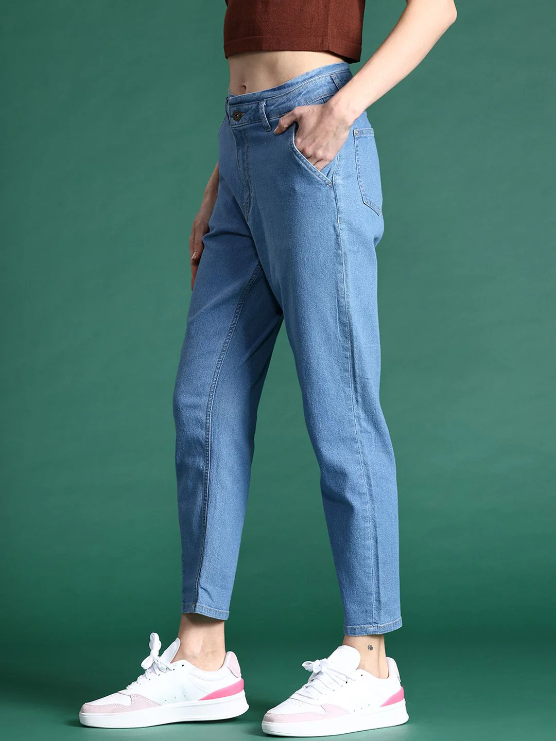 DressBerry Women Mom Fit Stretchable Jeans - Image 2