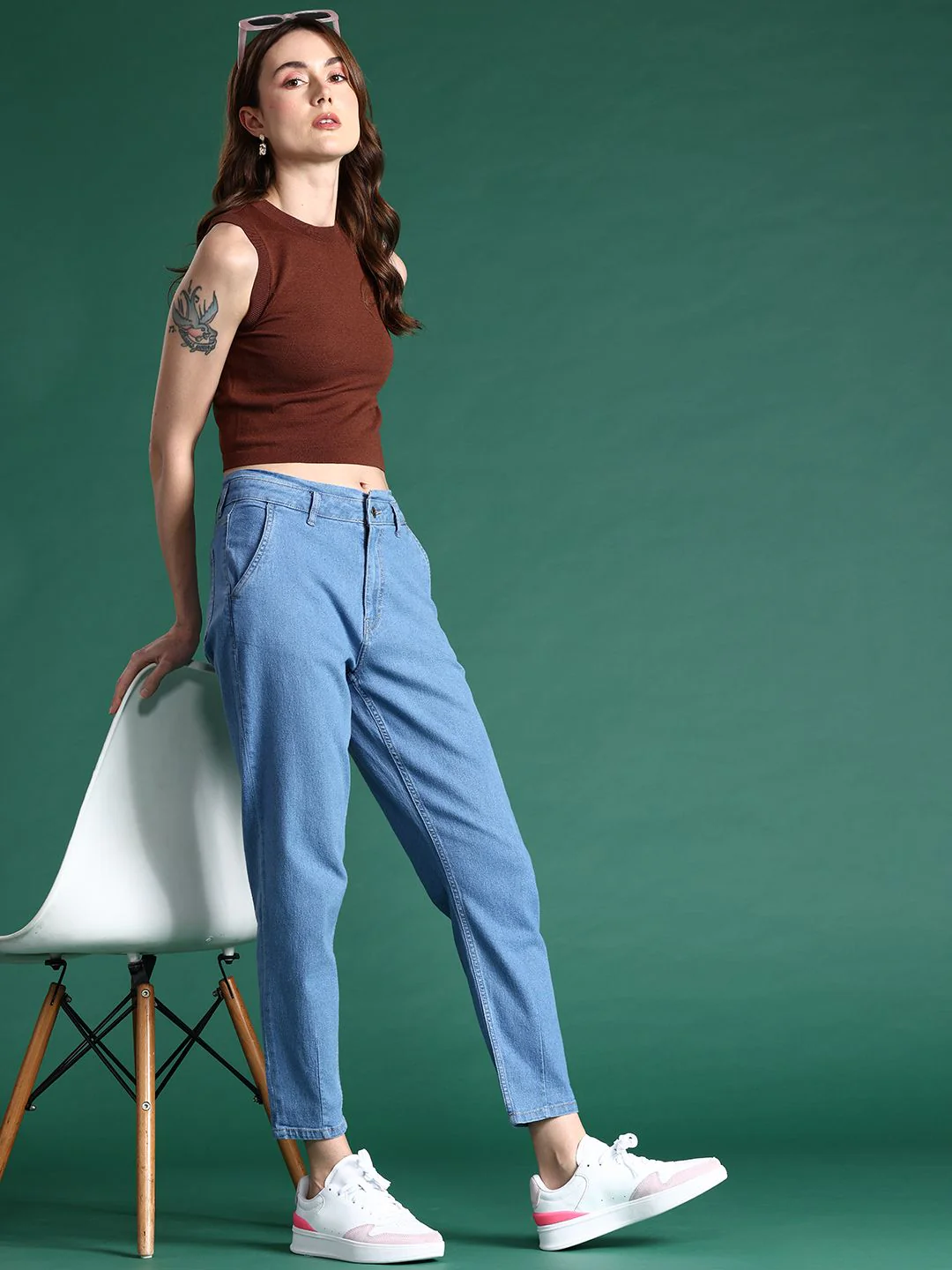 DressBerry Women Mom Fit Stretchable Jeans - Image 5