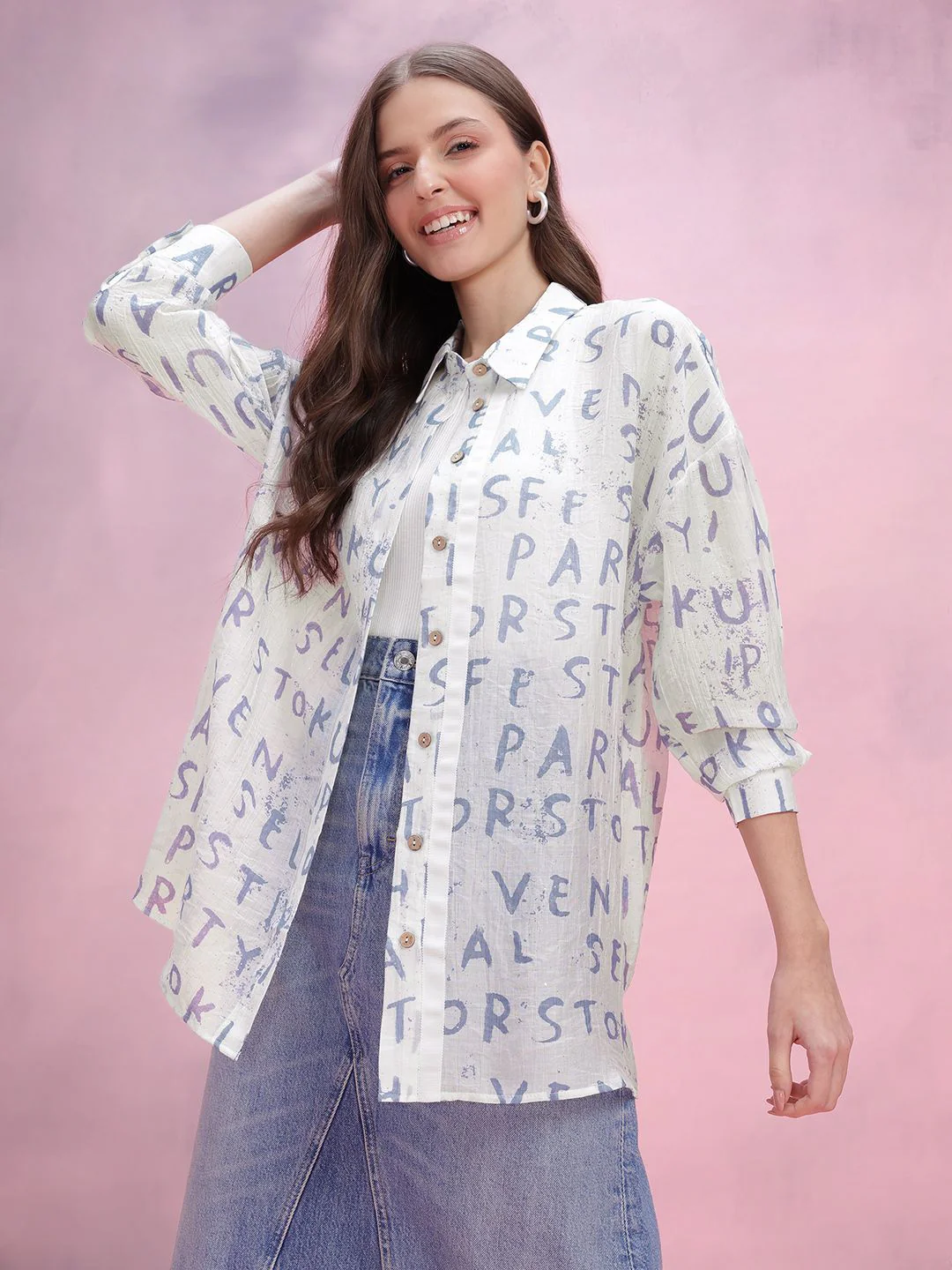 DressBerry Women Printed Casual Shirt - Image 3