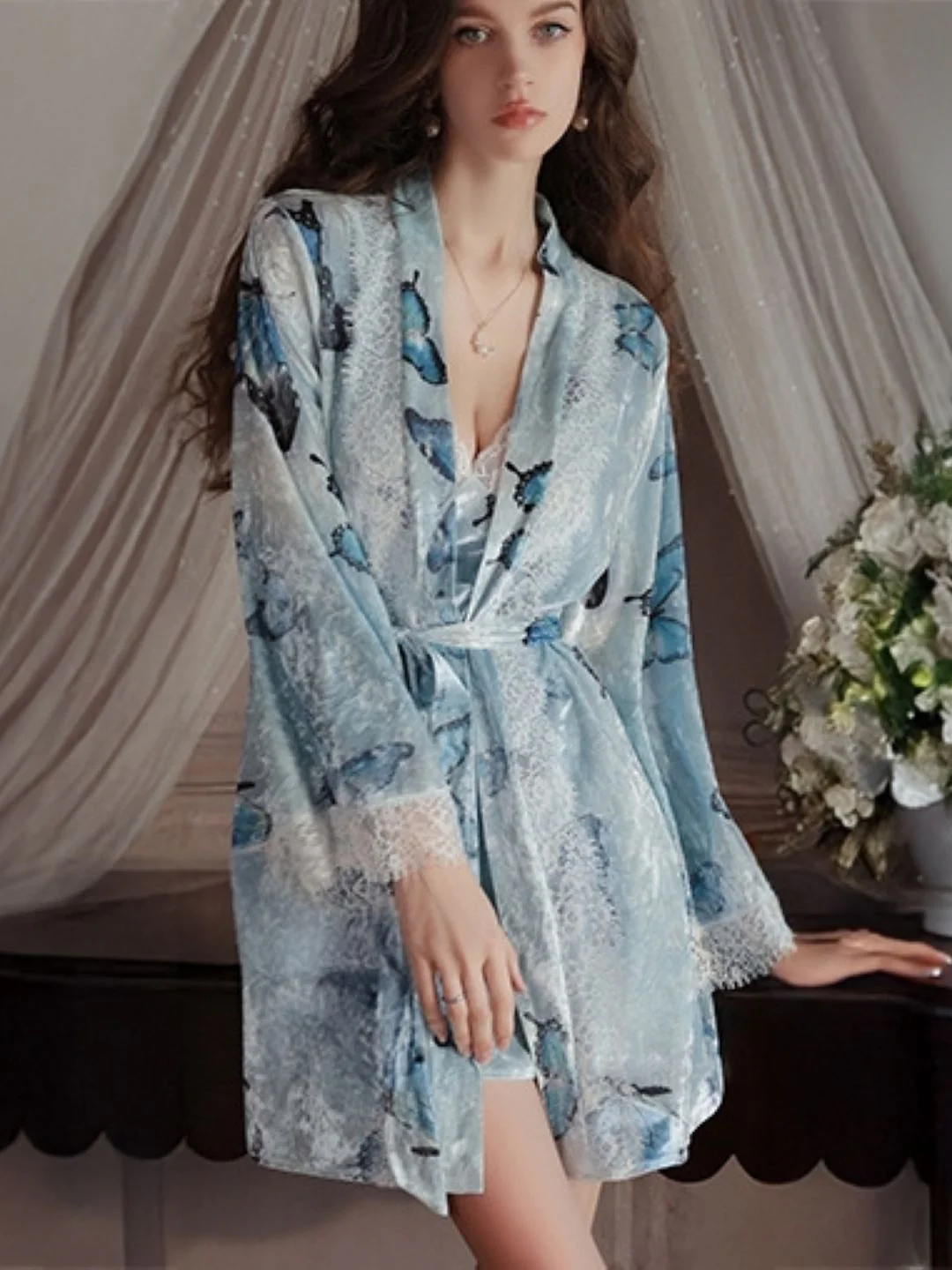DressBerry Women Printed Nightdress - Image 4
