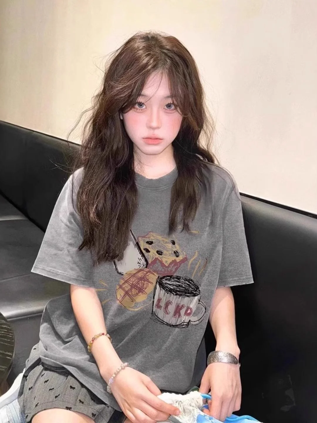 DressBerry Women Printed Pure Cotton T-shirt - Image 4