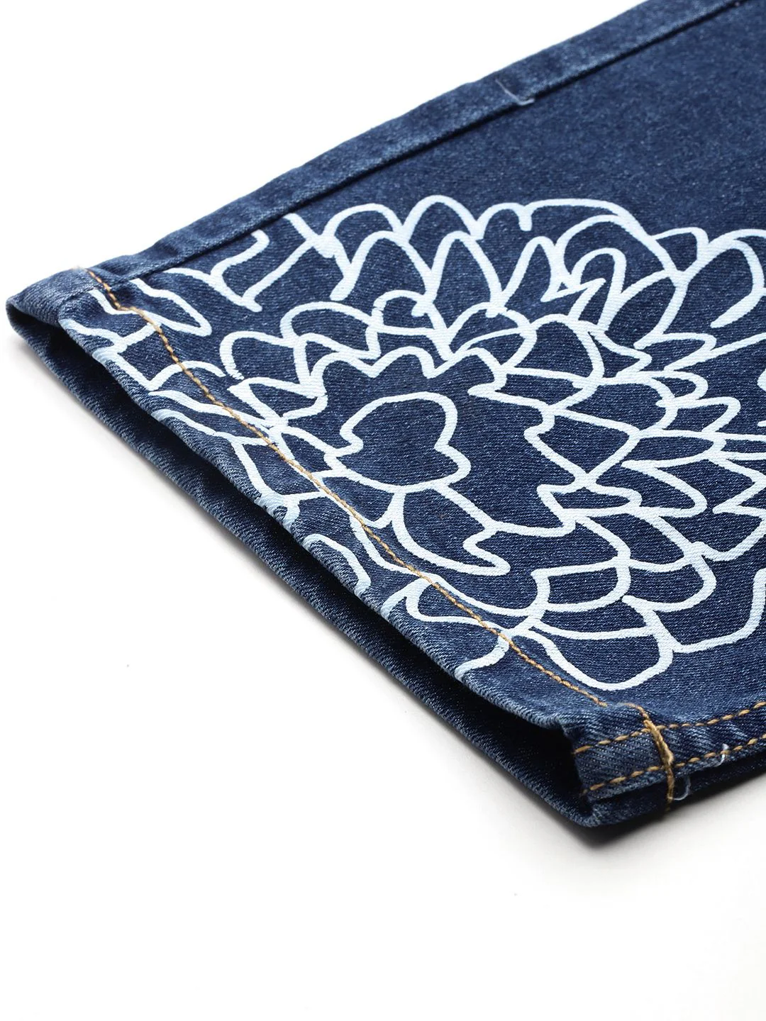 DressBerry Women Printed Slouchy Fit Jeans - Image 7