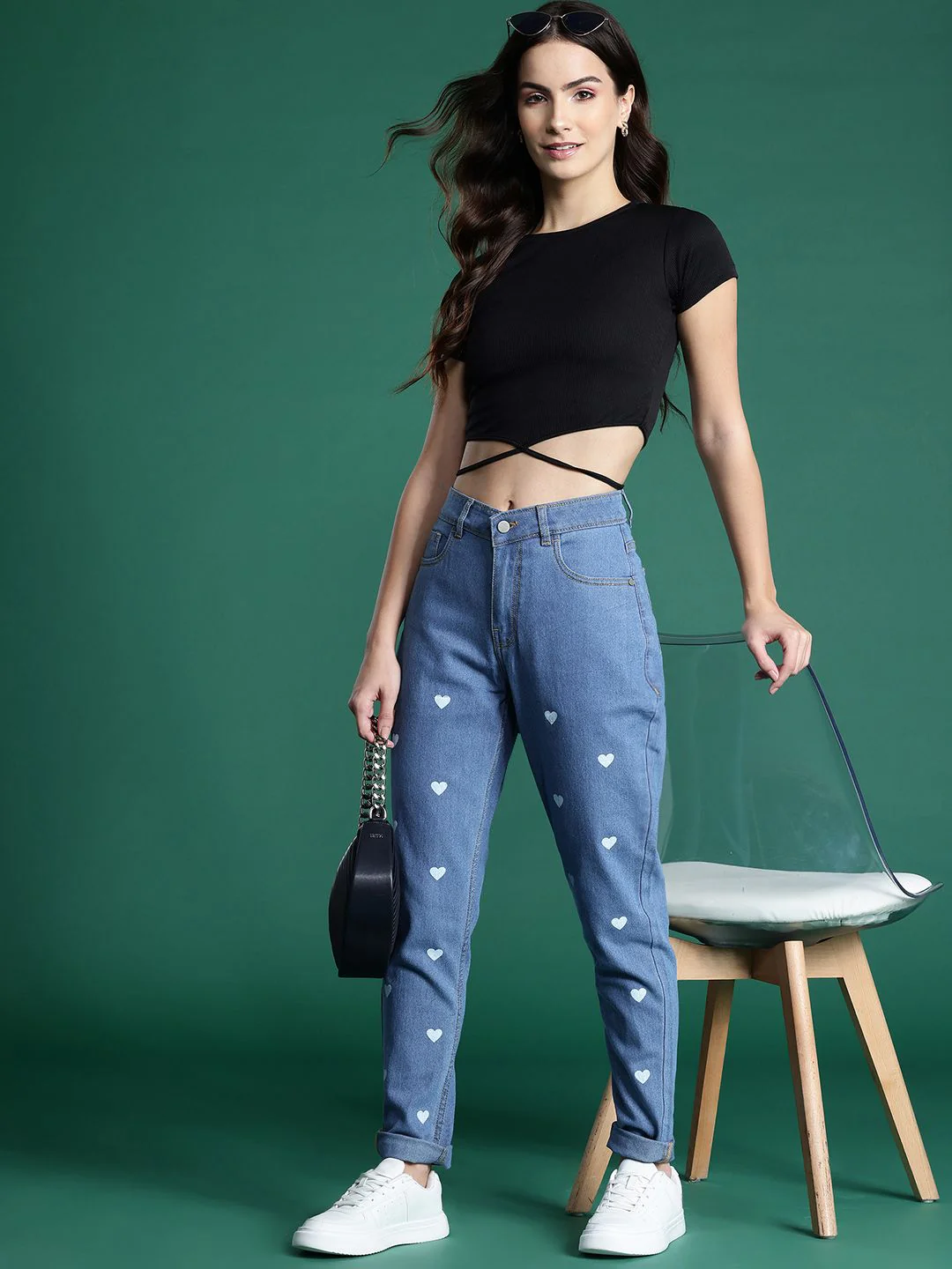 DressBerry Women Printed Stretchable Jeans - Image 5