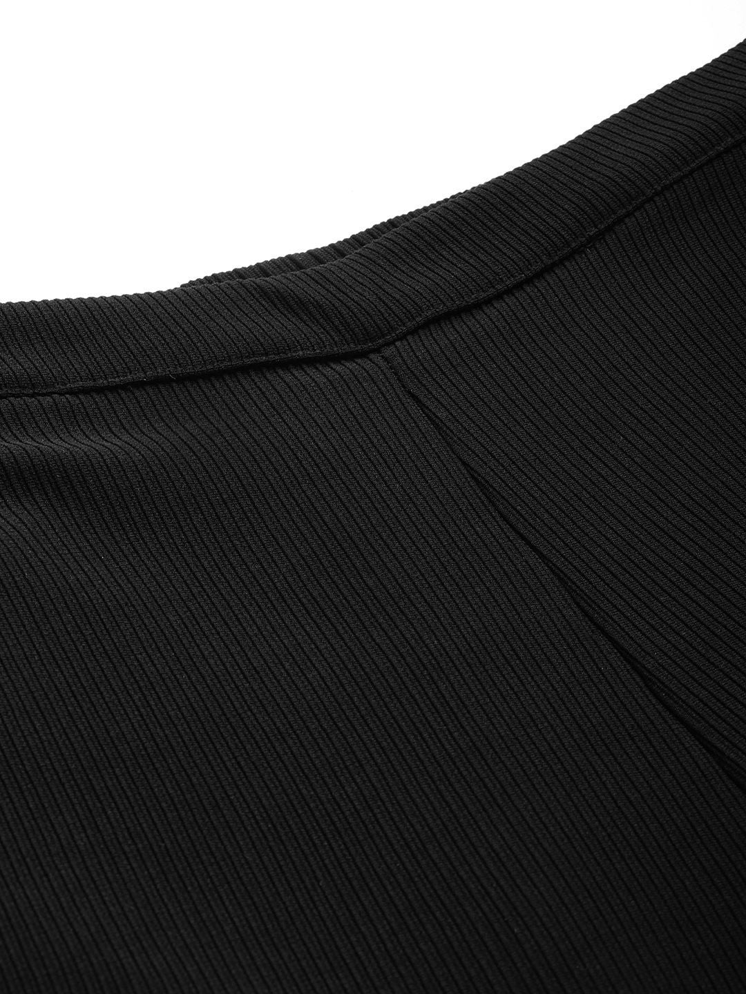DressBerry Women Self-Striped Trousers - Image 4