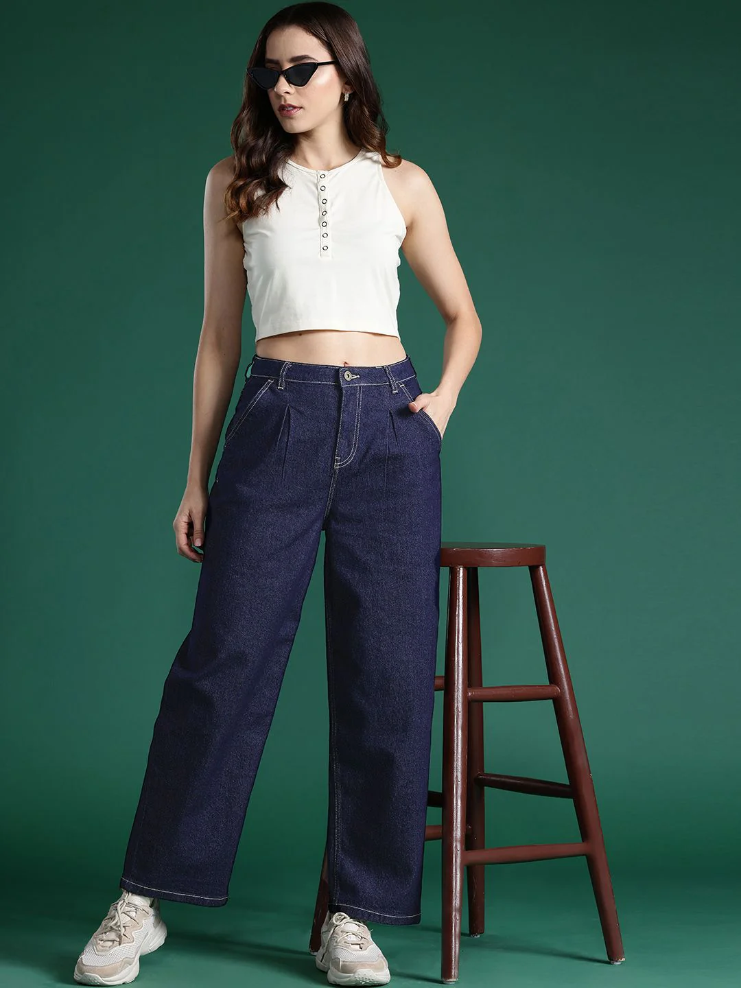 DressBerry Women Slouchy Fit Stretchable Jeans