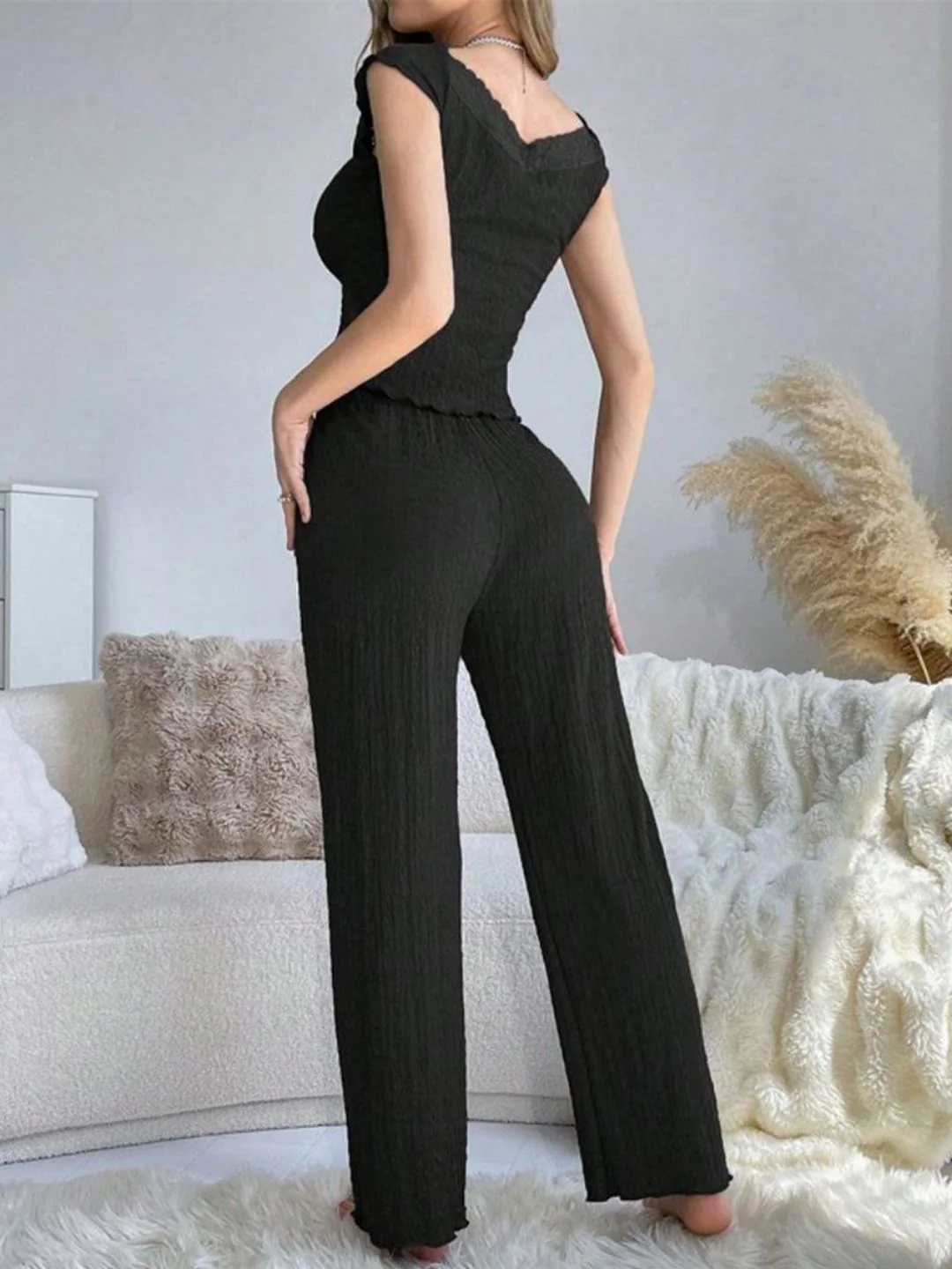 DressBerry Women Solid Night suit - Image 5