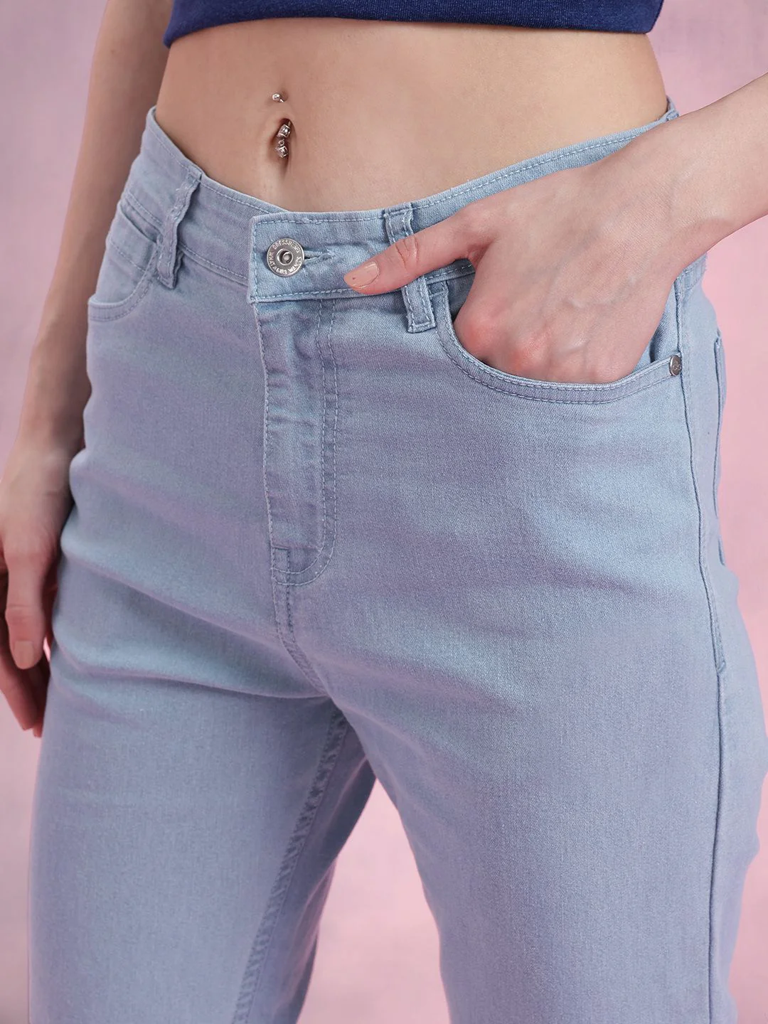 DressBerry Women Straight Fit  Jeans - Image 6