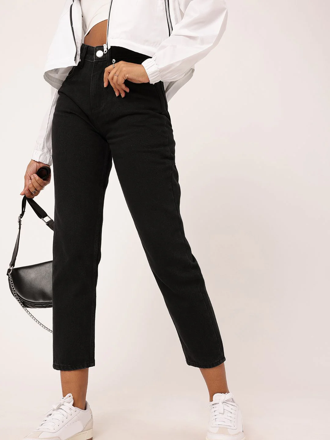 DressBerry Women Street Cool Straight Fit Jeans - Image 5