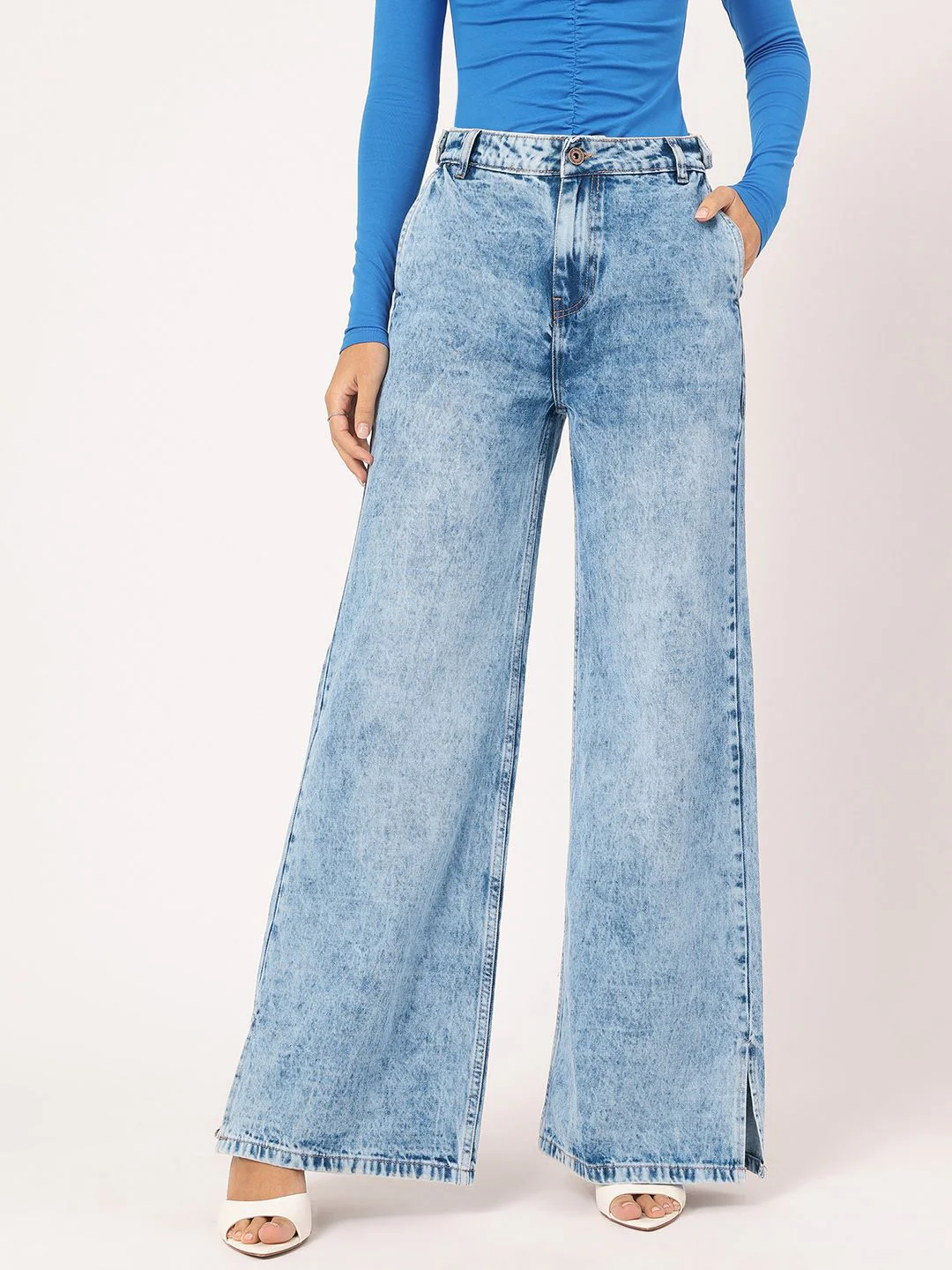 DressBerry Women Urban Uplift Wide Leg Jeans - Image 2