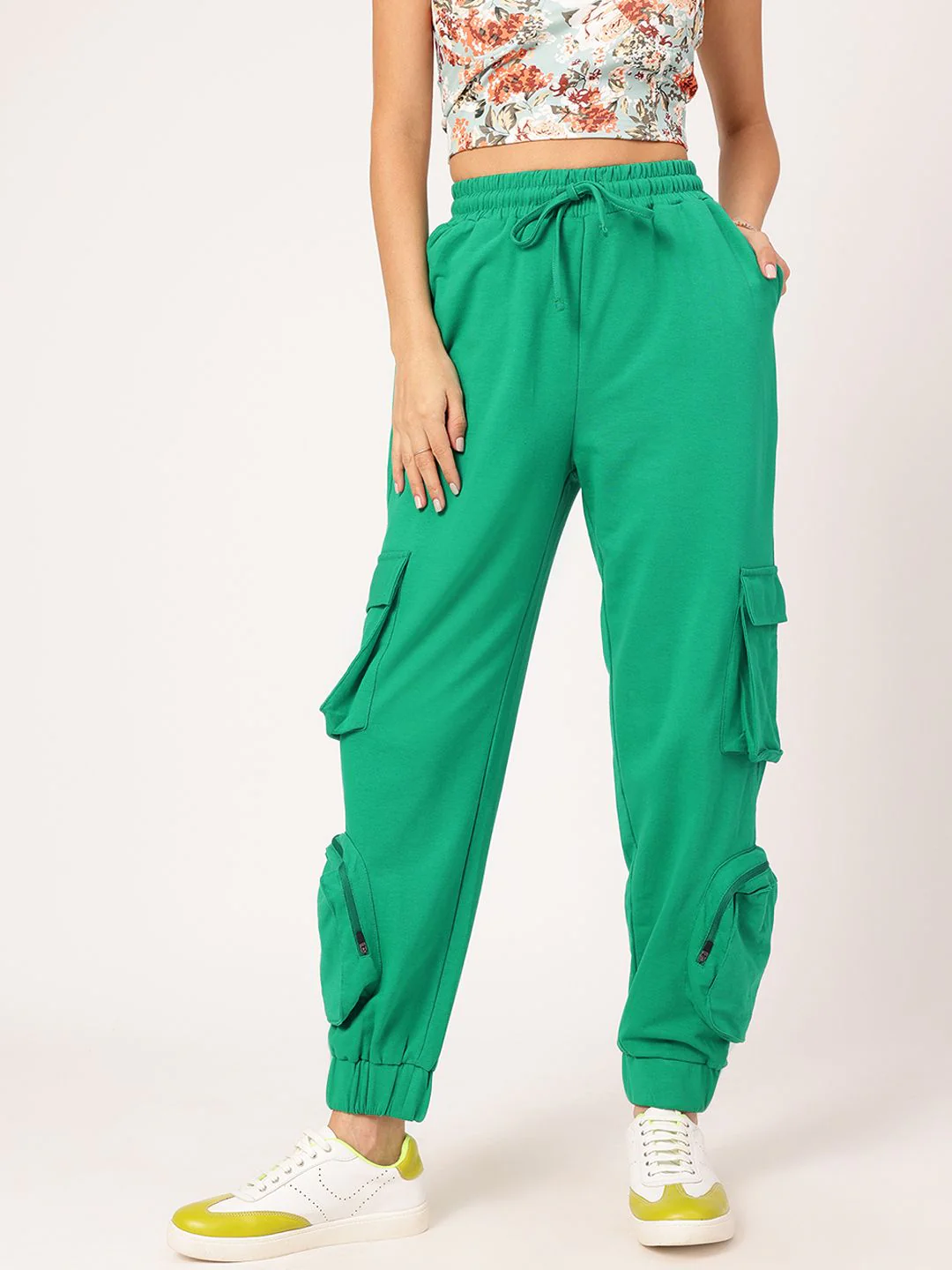 DressBerry Women Utility Outfitter Cargo Style Joggers - Image 2