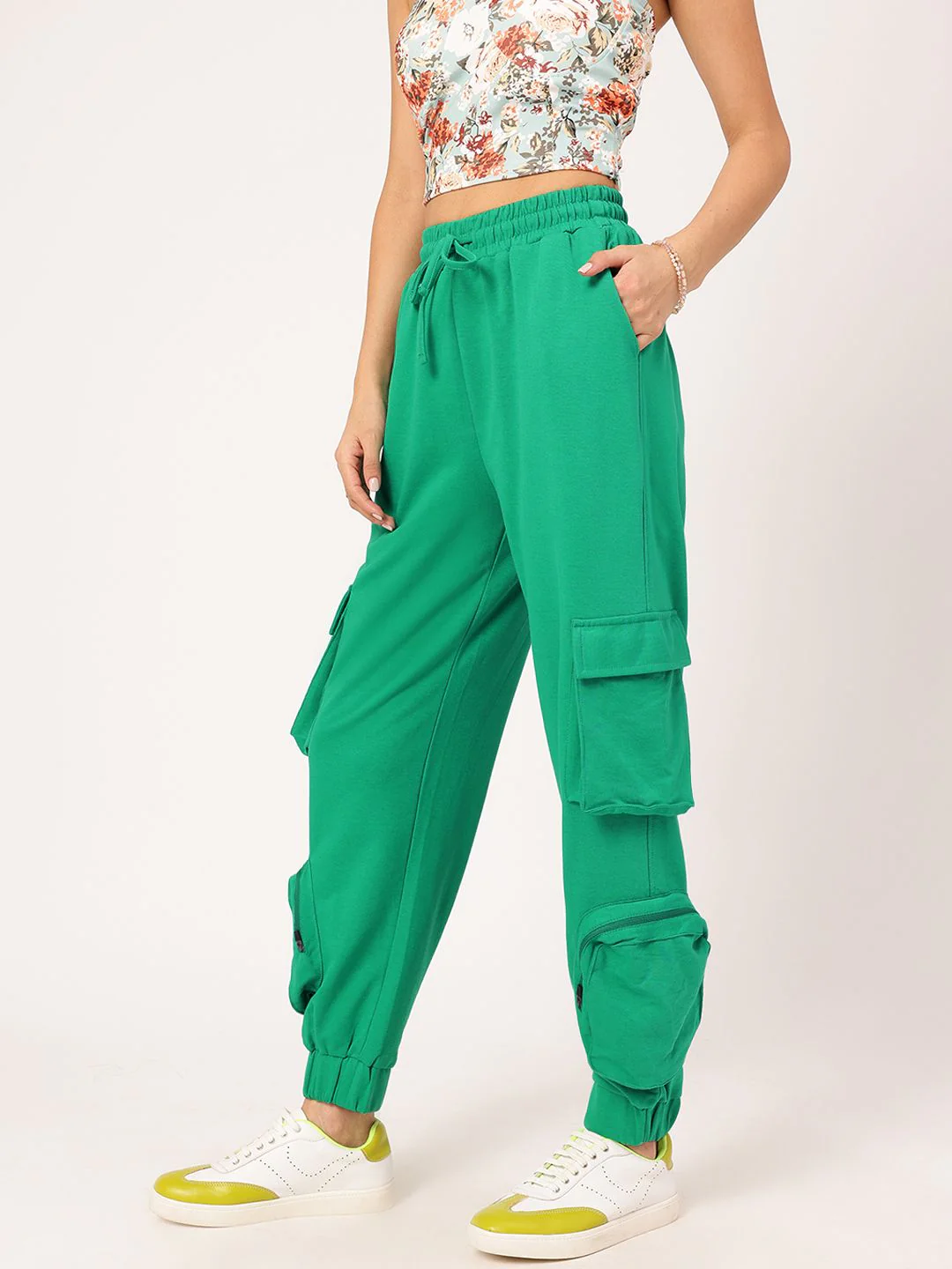 DressBerry Women Utility Outfitter Cargo Style Joggers - Image 3