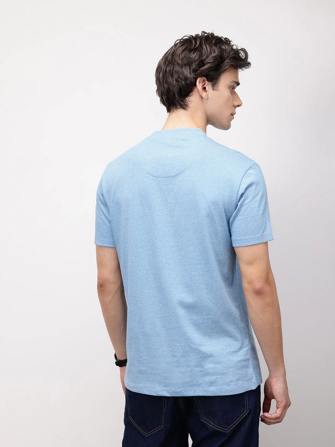 ether Printed Pure Cotton Grower Comfort Fit T-shirt - Image 4
