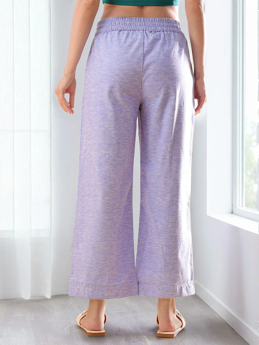 Freehand by The Indian Garage Co Women Straight Fit Parallel Trousers - Image 3