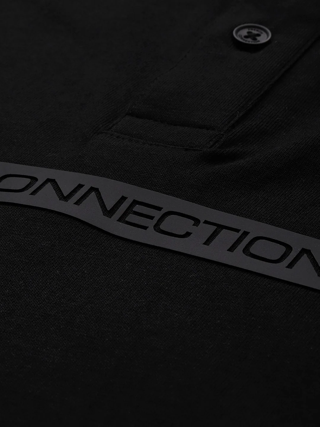 French Connection Polo Collar Pure Cotton T-shirt - Image 2