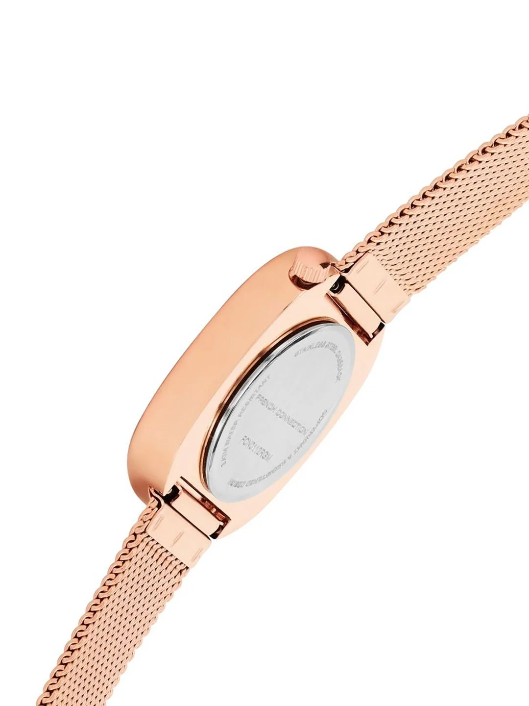 French Connection Women Dial & Stainless Steel Bracelet Style Straps Analogue Watch FCN0112RGM - Image 5
