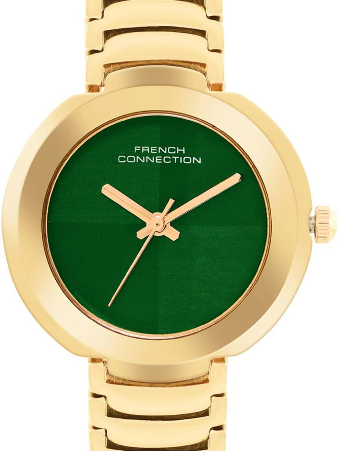French Connection Women Embellished Dial & Bracelet Style Straps Analogue Watch FCN0109GM - Image 4