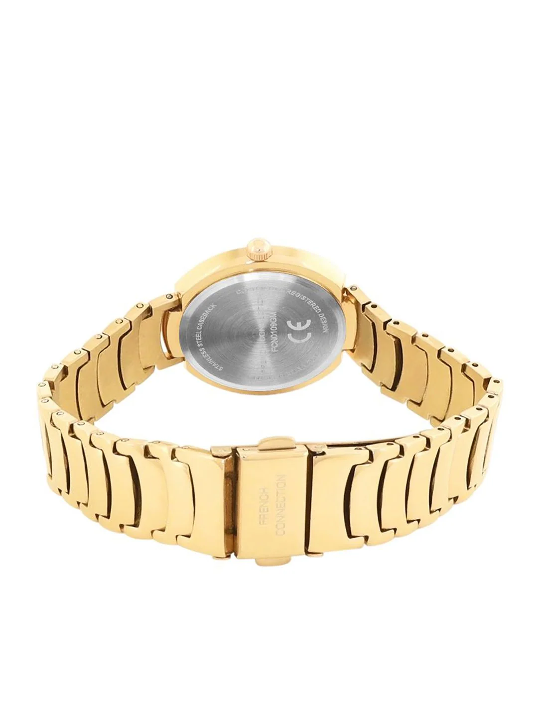 French Connection Women Embellished Dial & Bracelet Style Straps Analogue Watch FCN0109GM - Image 5