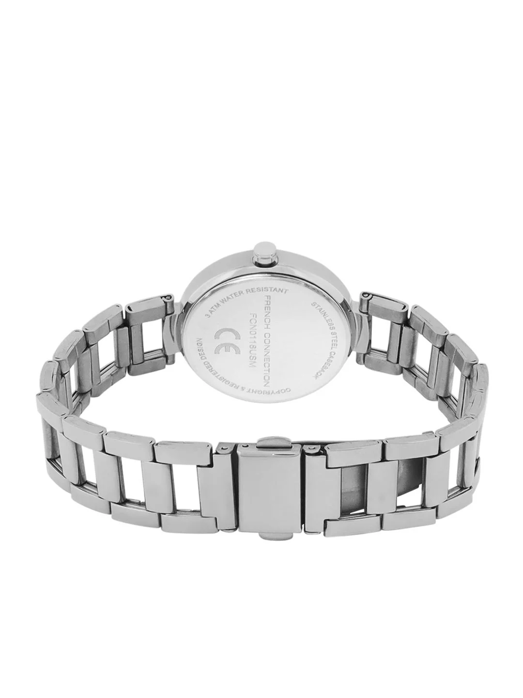 French Connection Women Embellished Dial & Stainless Steel Analogue Watch FCN0118USM - Image 5