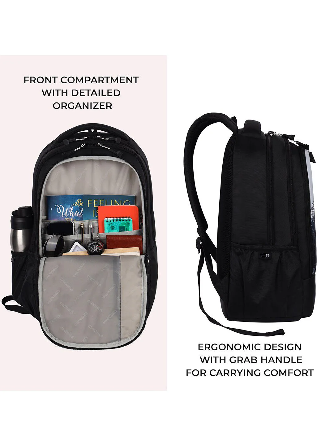 Gear Boys Graphic Printed Backpack - Image 4