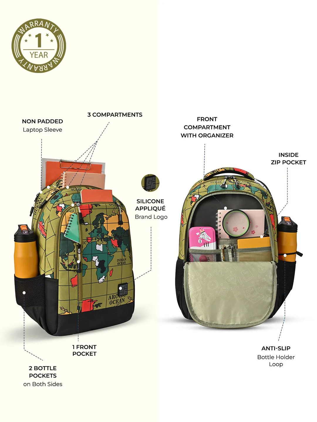 Gear Unisex Backpack - Image 7