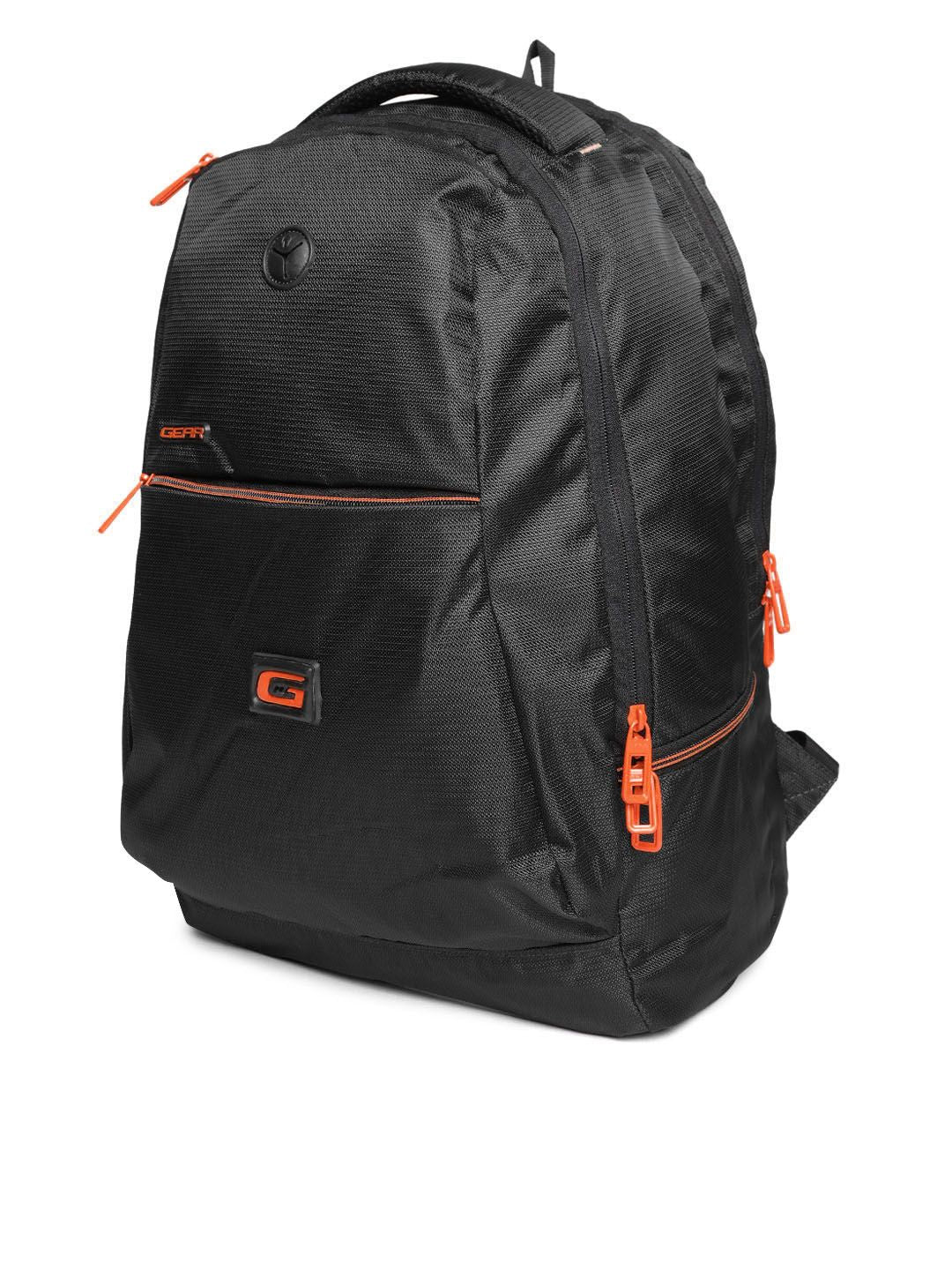 Gear Unisex Black Solid Backpack - Image 2