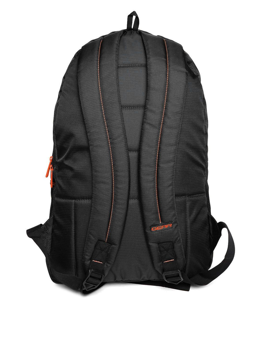 Gear Unisex Black Solid Backpack - Image 3
