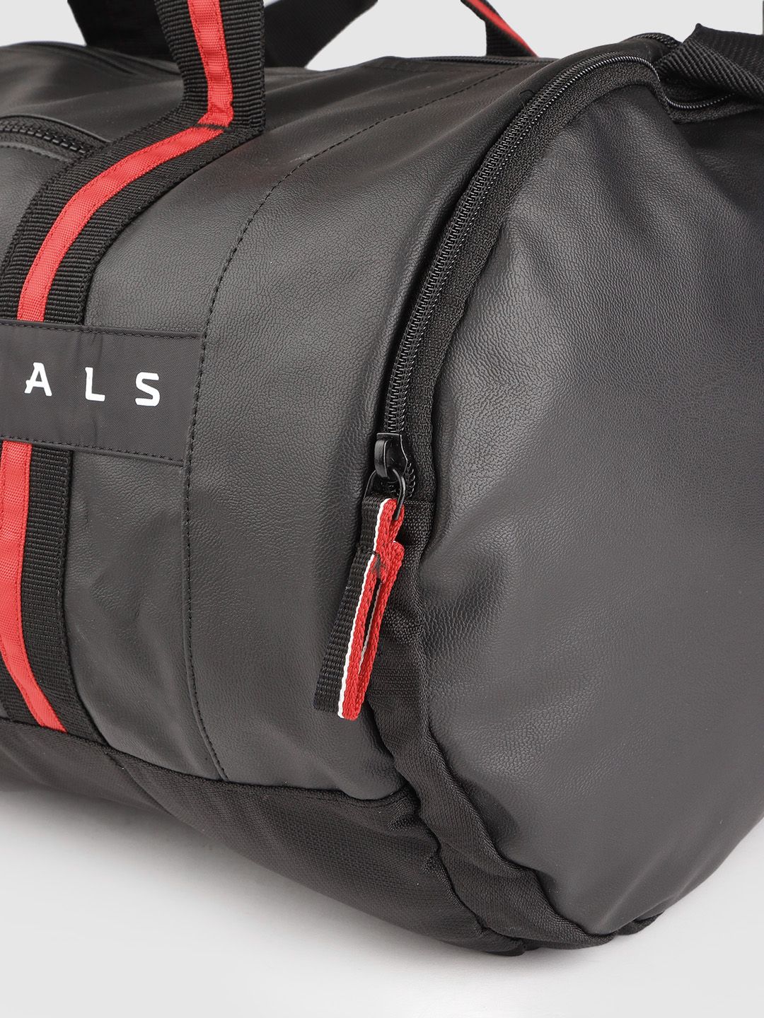 Gear Unisex Black Solid Clubsport Duffel Bag with Brand Logo Print Detail - Image 7