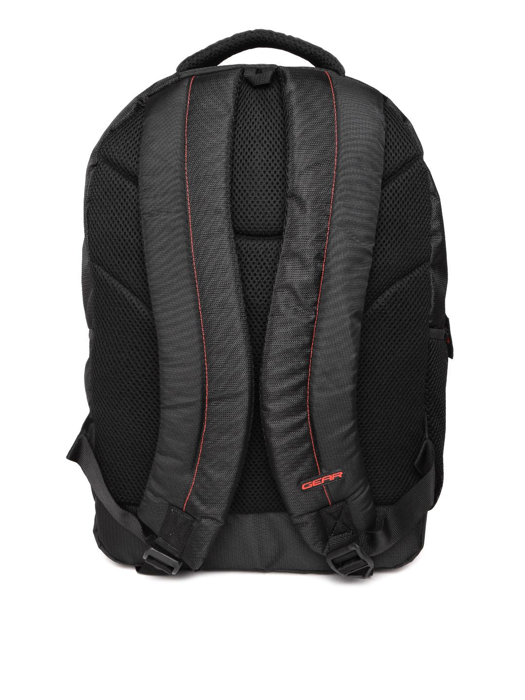 Gear Unisex Black Solid Laptop Backpack - Image 3