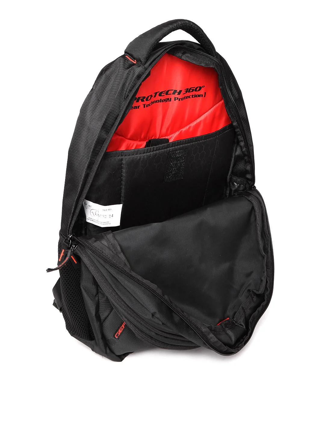 Gear Unisex Black Solid Laptop Backpack - Image 4