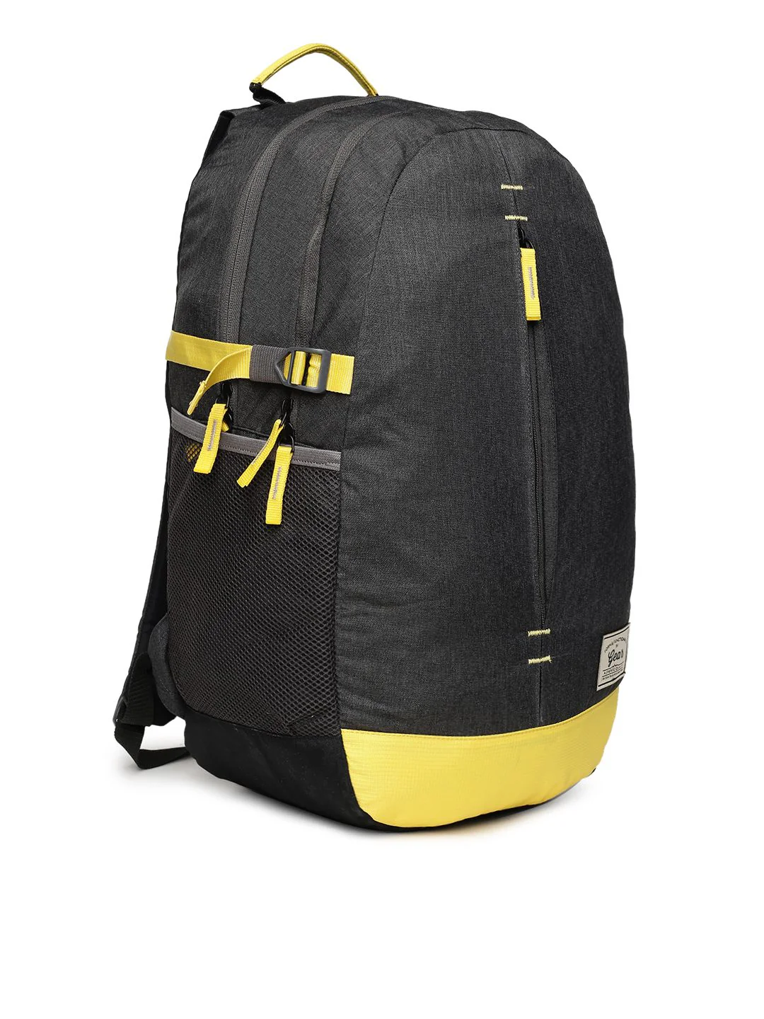 Gear Unisex Charcoal Grey Solid Backpack - Image 2