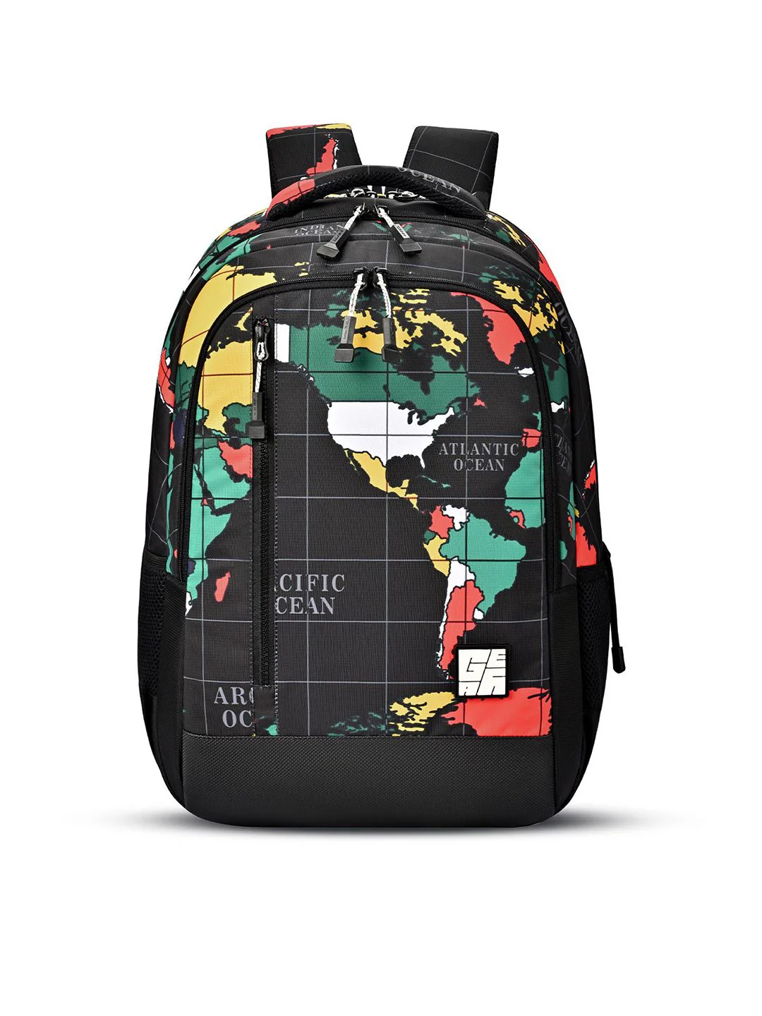 Gear Unisex Globe Printed Backpack