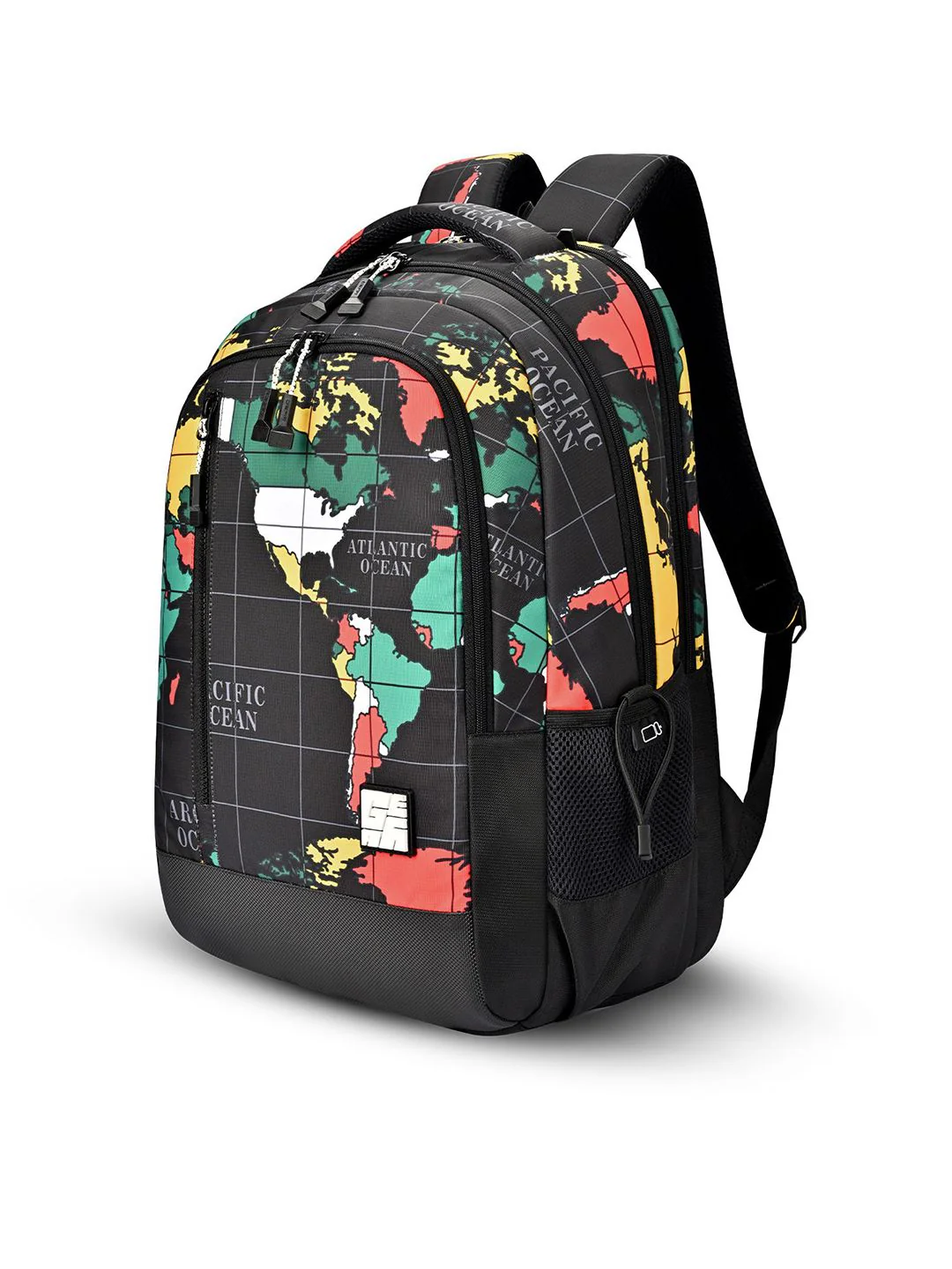 Gear Unisex Globe Printed Backpack - Image 2
