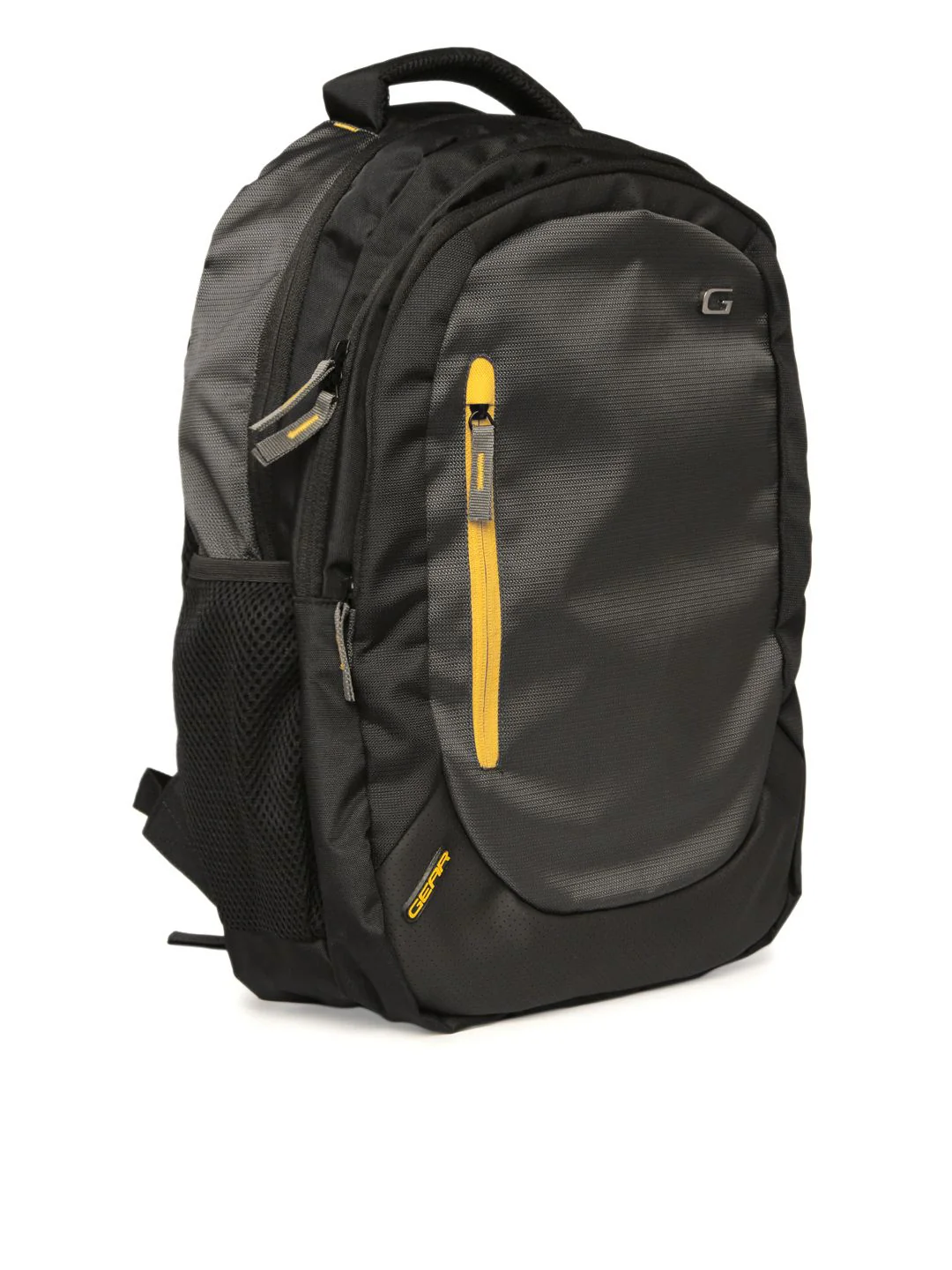 Gear Unisex Grey & Black Eco 1 Laptop Backpack - Image 2