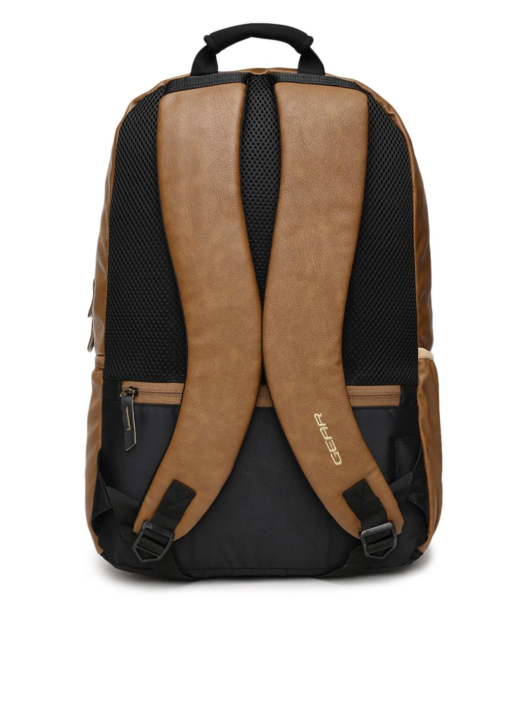 Gear Unisex Tan Solid Laptop Backpack - Image 3