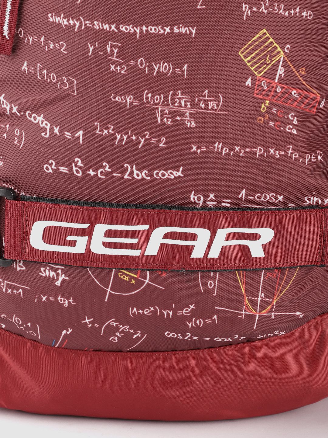 Gear Unisex Typography Printed Laptop Backpack 30L - Image 4