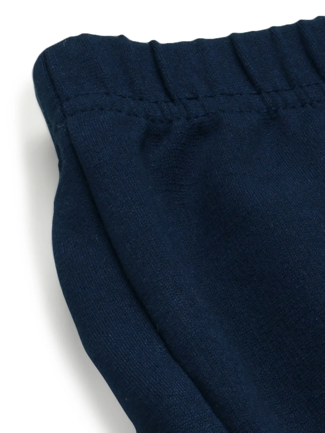 Global Desi Women Blue Solid Tapered Fit Cigarette Trousers - Image 6