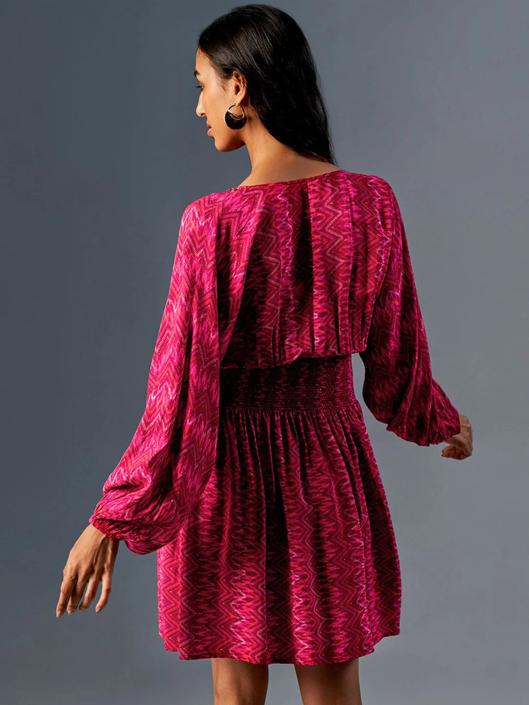Global Desi Women Printed Mini Dresses - Image 4
