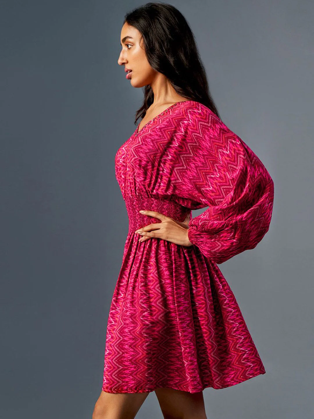 Global Desi Women Printed Mini Dresses - Image 5