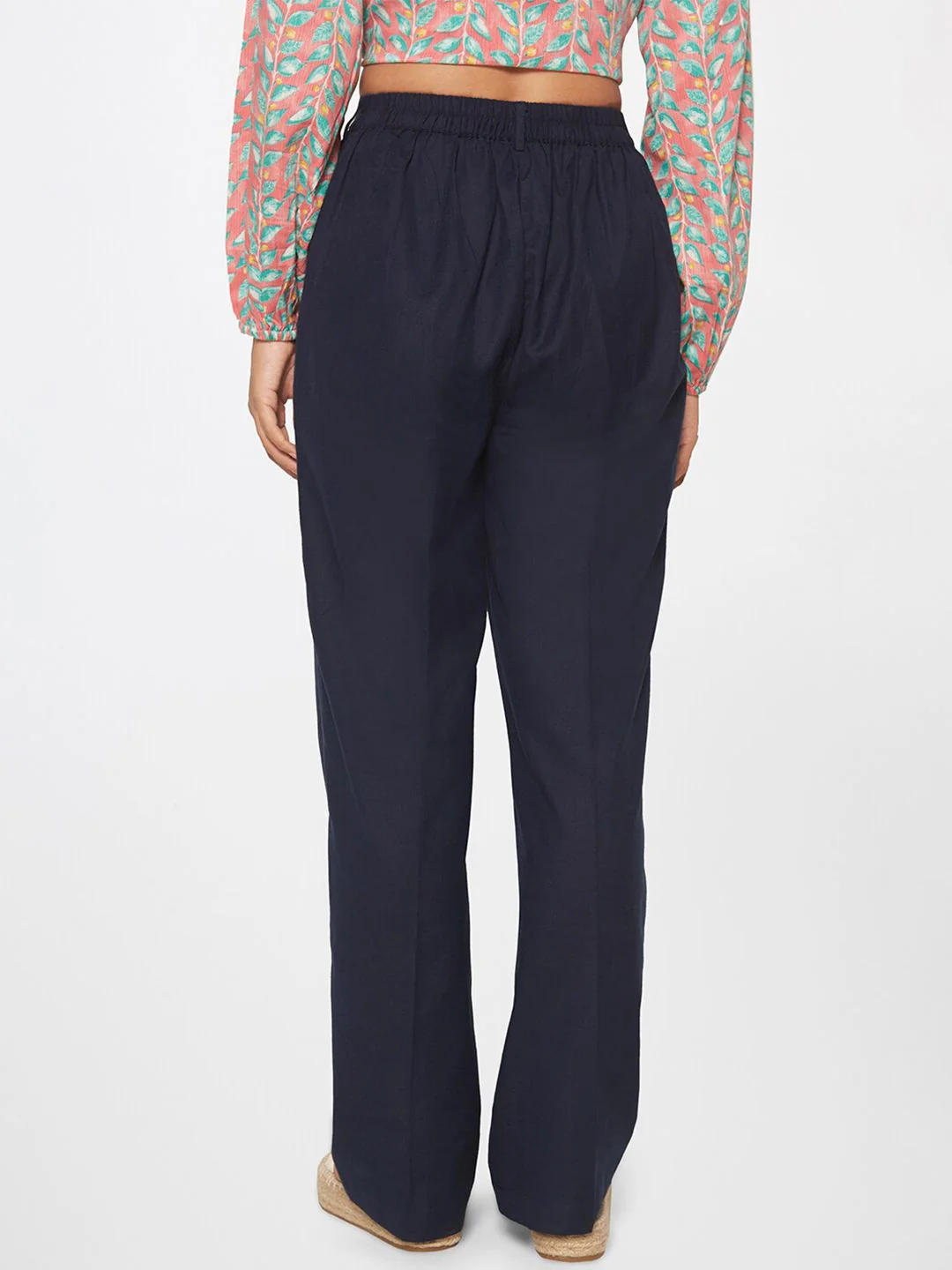 Global Desi Women Straight Fit Trousers - Image 3